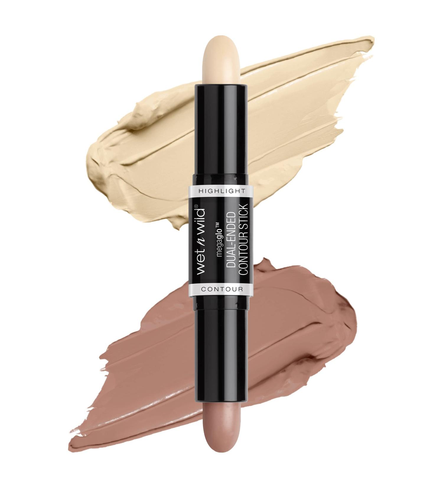 Wet n Wild MegaGlo Dual-Ended Contour Stick - Light Medium | Cruelty-Free - Buy Online on GoSupps.com