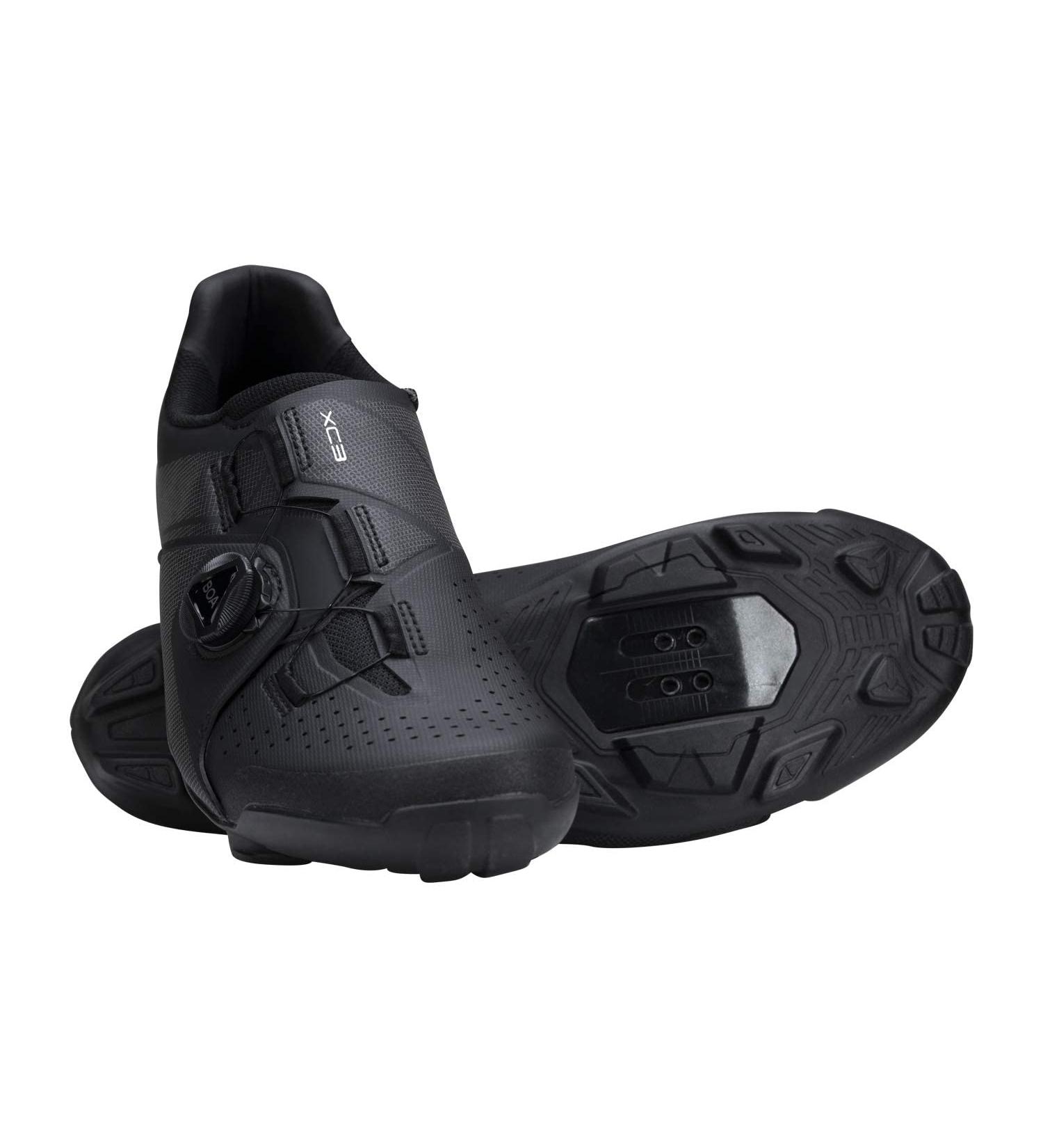 SHIMANO SH-XC300 XC Mountain Bike Shoe Black Size 11-11.5 | High Value Option - Buy Online on GoSupps.com