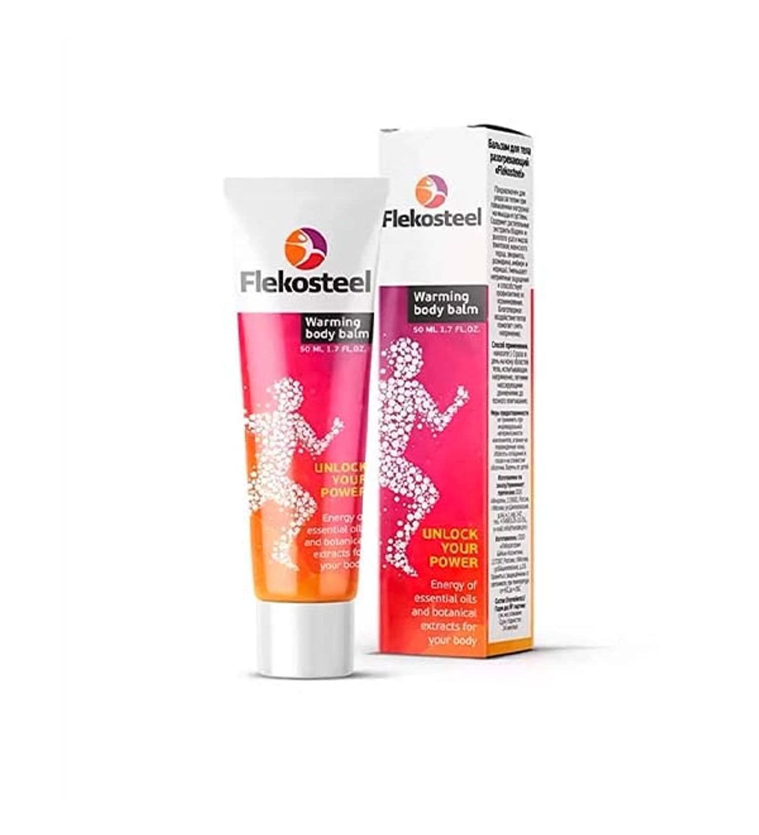 Hendels Garden Flekosteel Warming Body Balm 50 ml - Relieve Muscle Pain & Soothe Aches | International Shipping Available - Buy Online on GoSupps.com