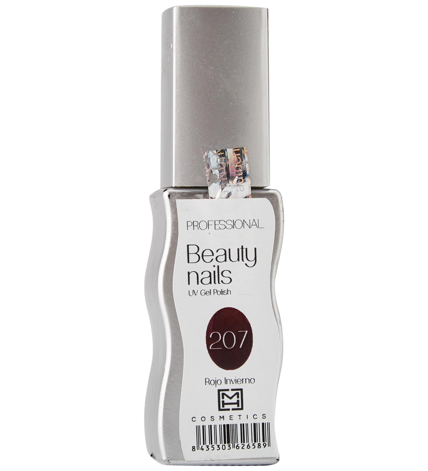 MH Cosmetics Semipermanent Gel Polish 207 Winter Red - 10ml | Shop Internationally - Buy Online on GoSupps.com