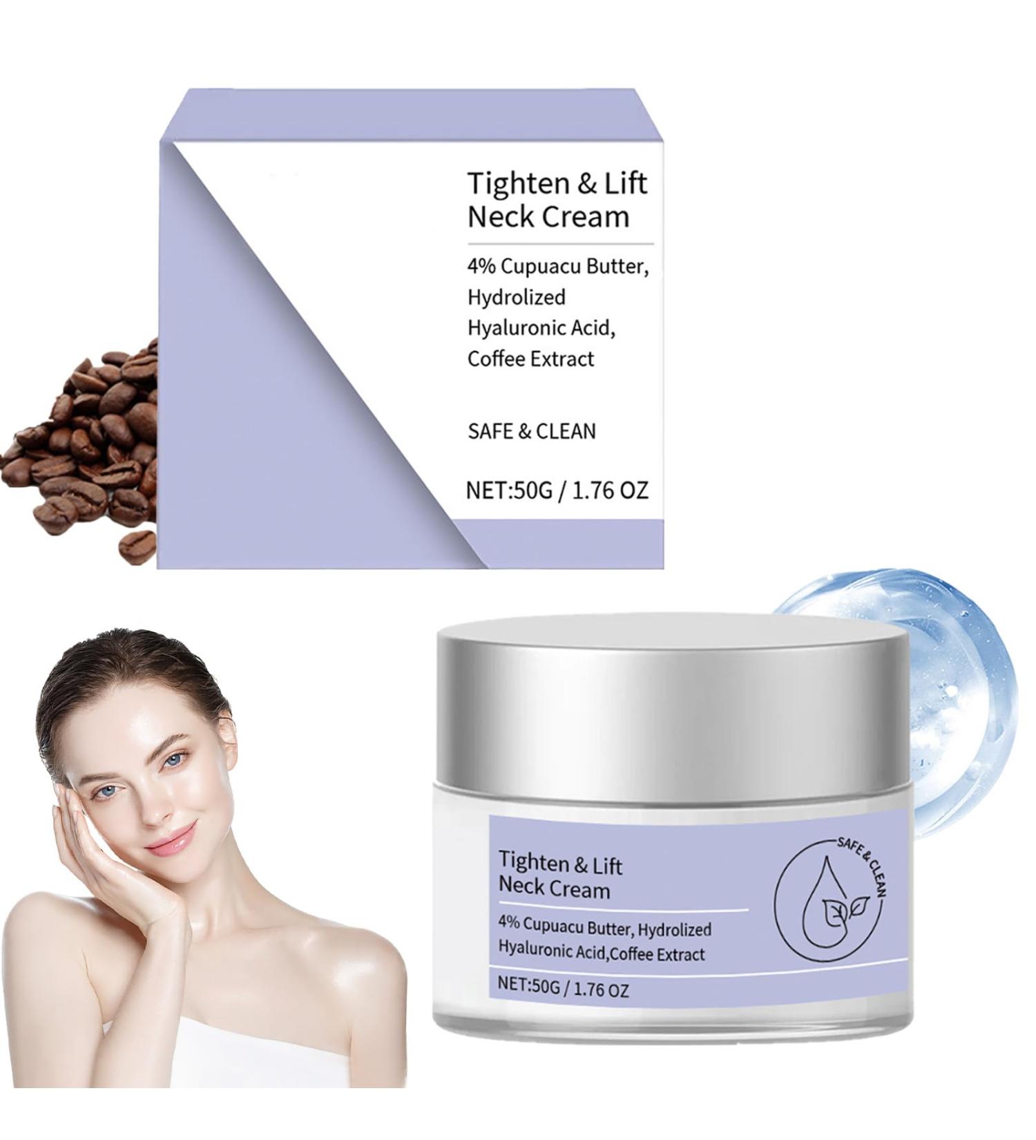 LFCFBH Neck Firming Cream Skin Tightening Cream for face Tightening Sagging Skin and Mature Skin - Buy Online on GoSupps.com