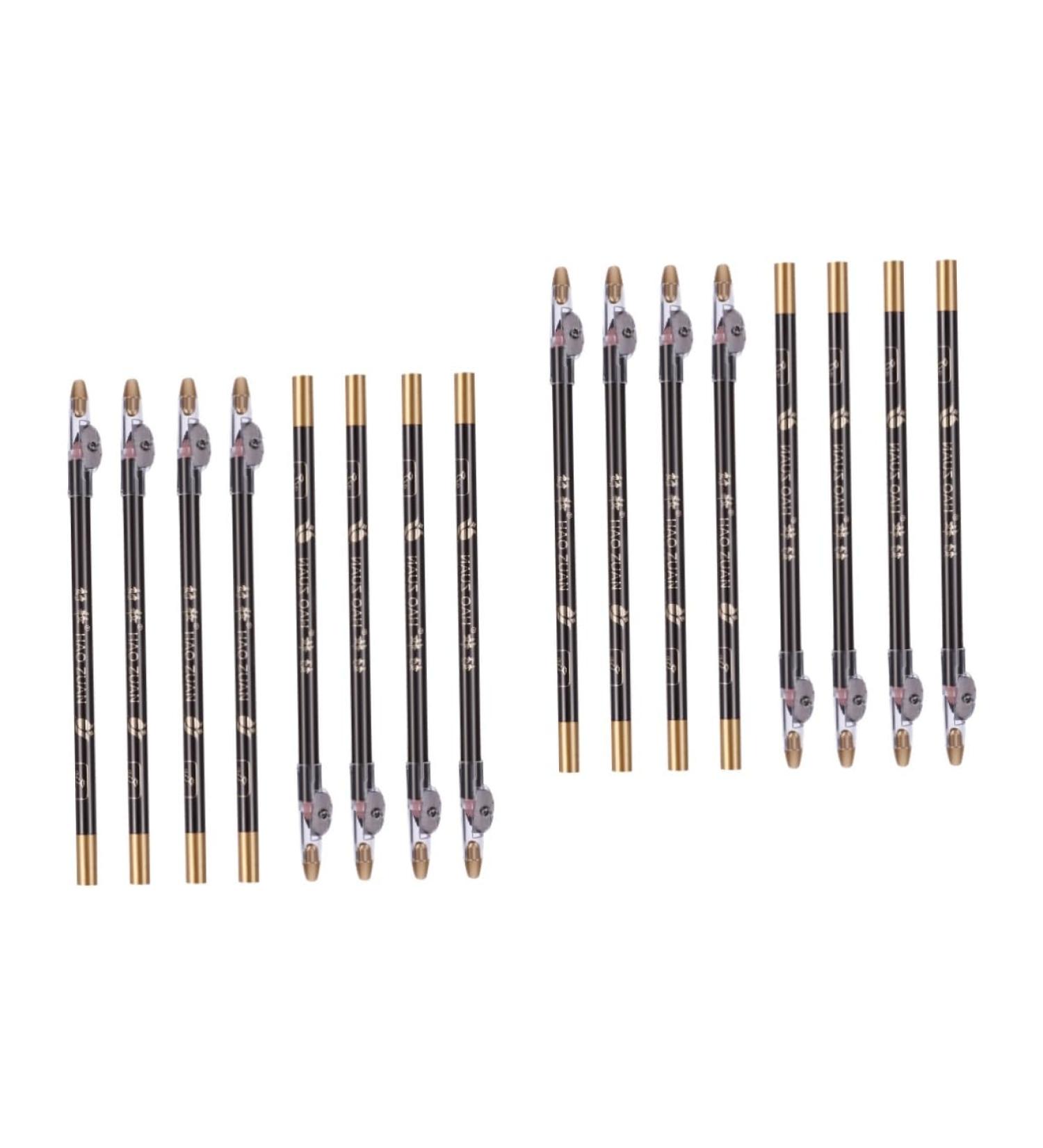 Didiseaon 16 Pcs Pencil Sharpener Eyebrow Pencil Makeup Accessories Eyebrow Makeup Tool Makeup Pencil 1 count (Pack of 1) Blackx2pcs - Buy Online on GoSupps.com