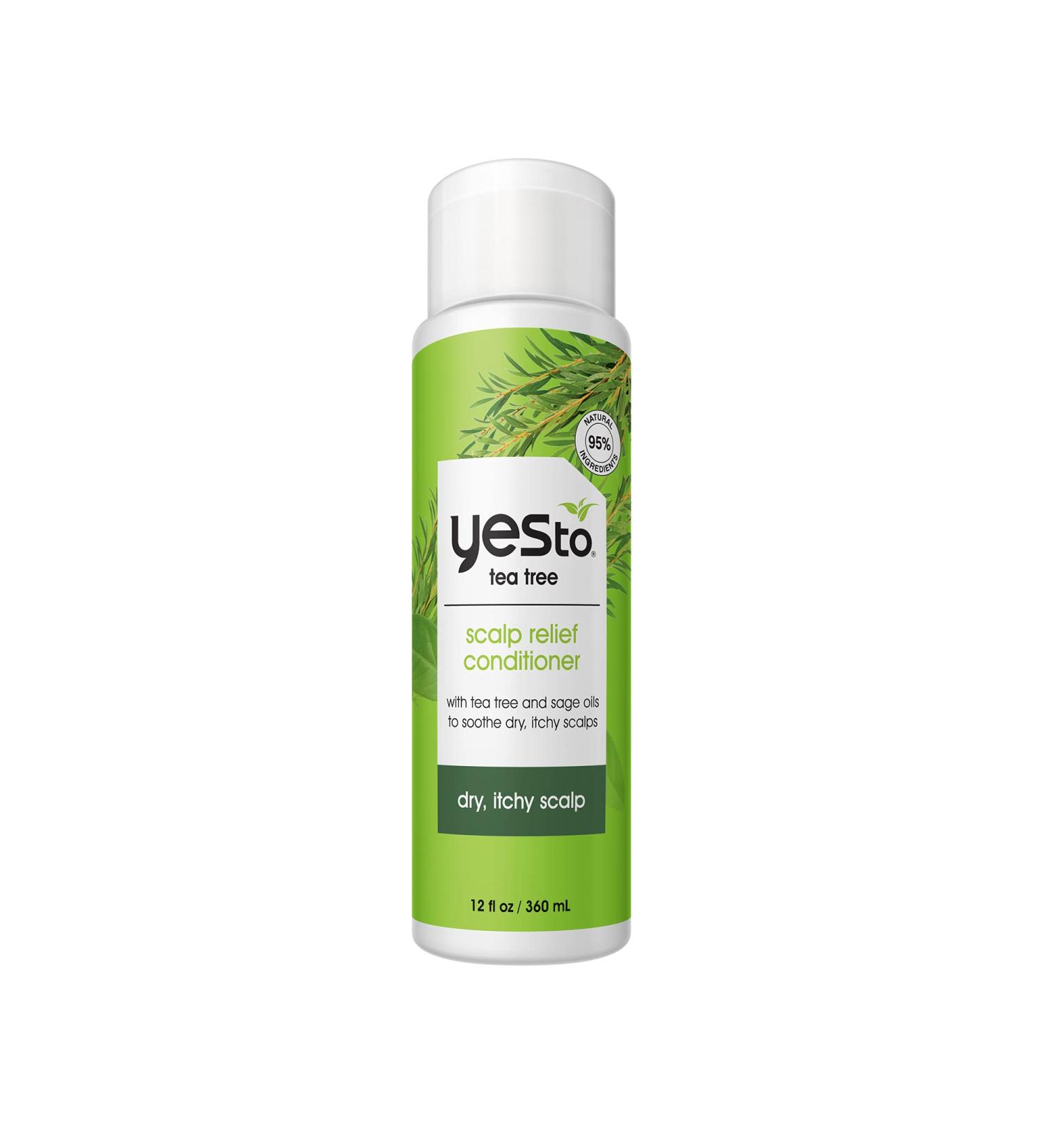 Yes To Tea Tree Scalp Relief Conditioner - Hydrating & Soothing Formula - Buy Online on GoSupps.com