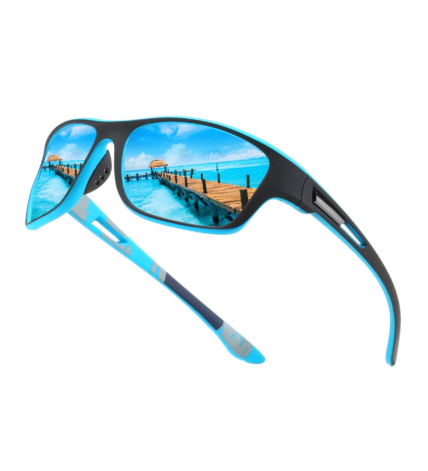 Shop Hemens Polarized Sports Sunglasses for Men & Women | UV400 Protection for Cycling Driving Fishing & Golf - Buy Online on GoSupps.com