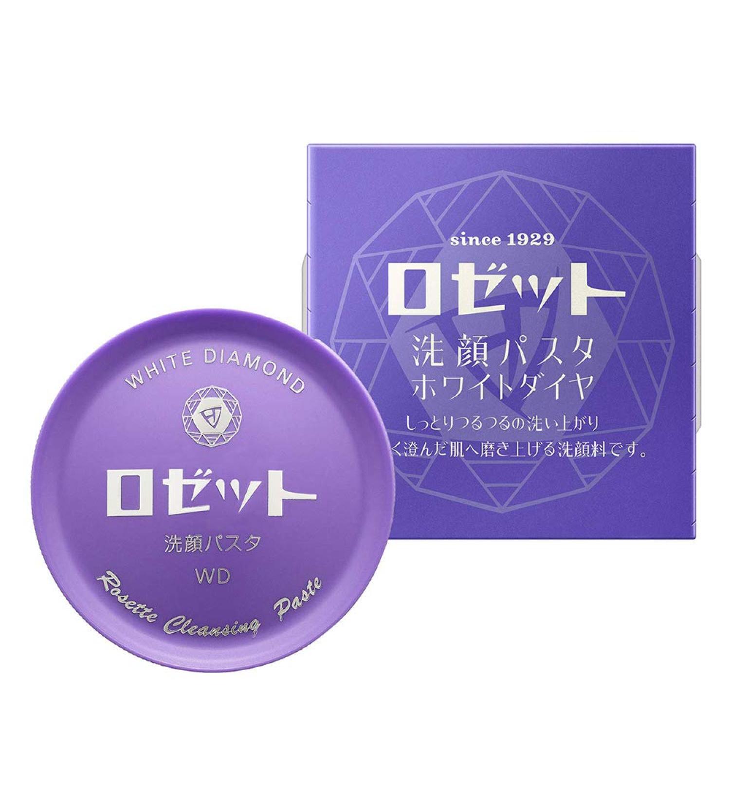 Rosette cleansing Pasta White Diamond 90g (Green Tea Set)
