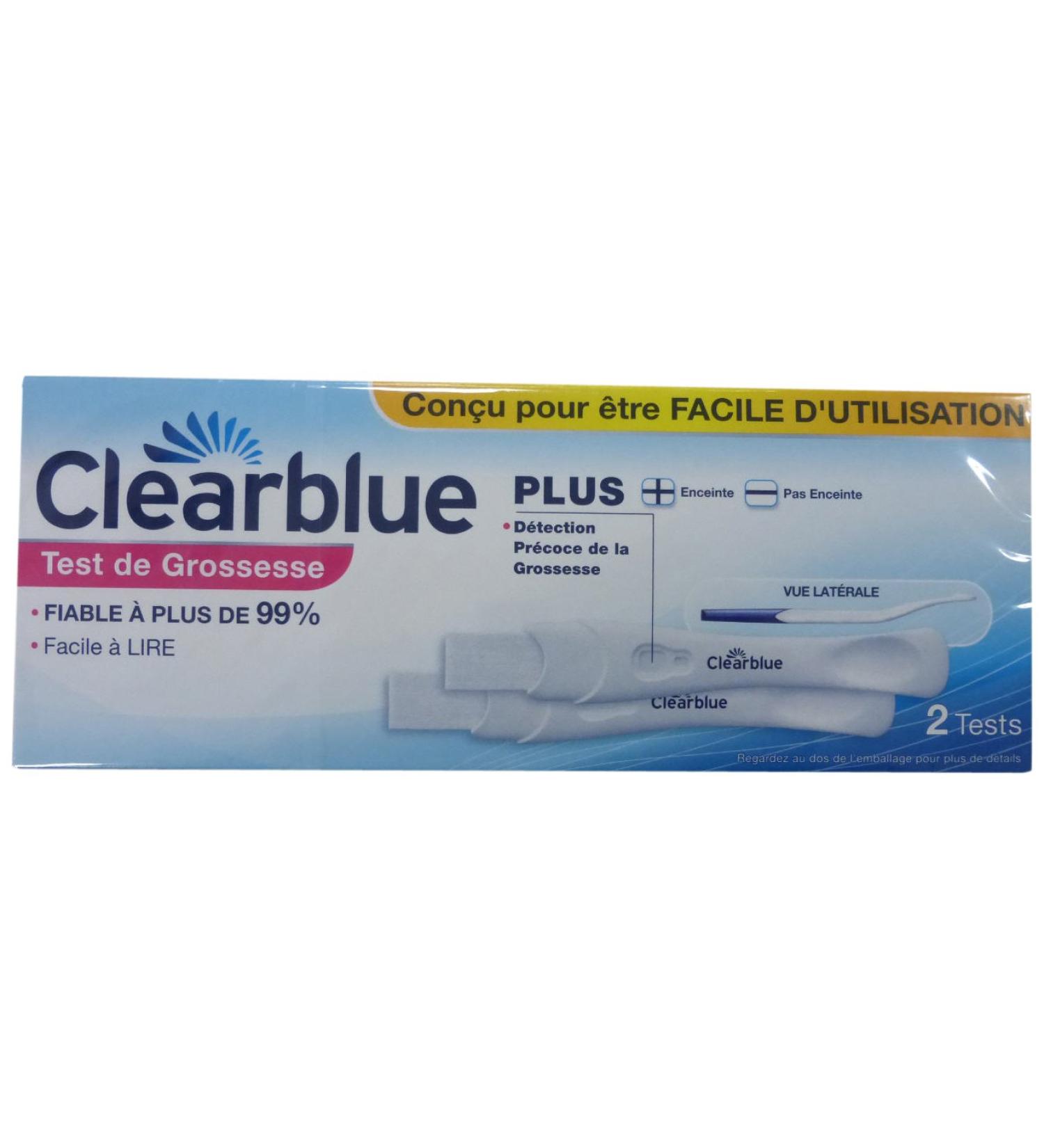 Clearblue Plus - 2 tests de greatesses