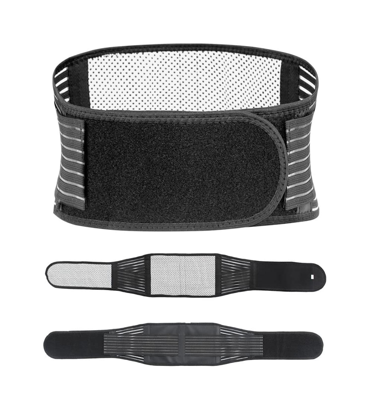 Konxi Lumbar Spine Support Belt - 20 Magnet Heating Therapy for Pain Relief | Magnetic Field Lower Back Bandage - Buy Online on GoSupps.com