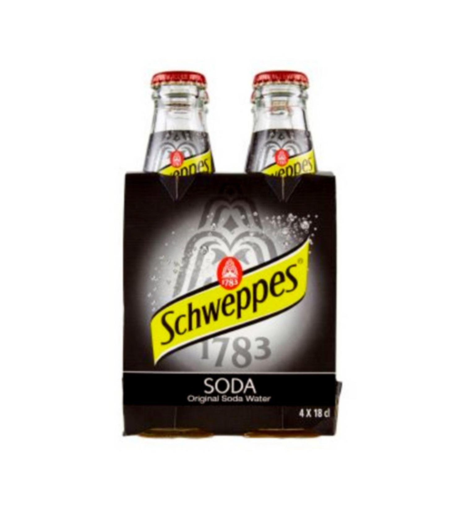 Schweppes Schweppes Soda 180ml - 24 bottles