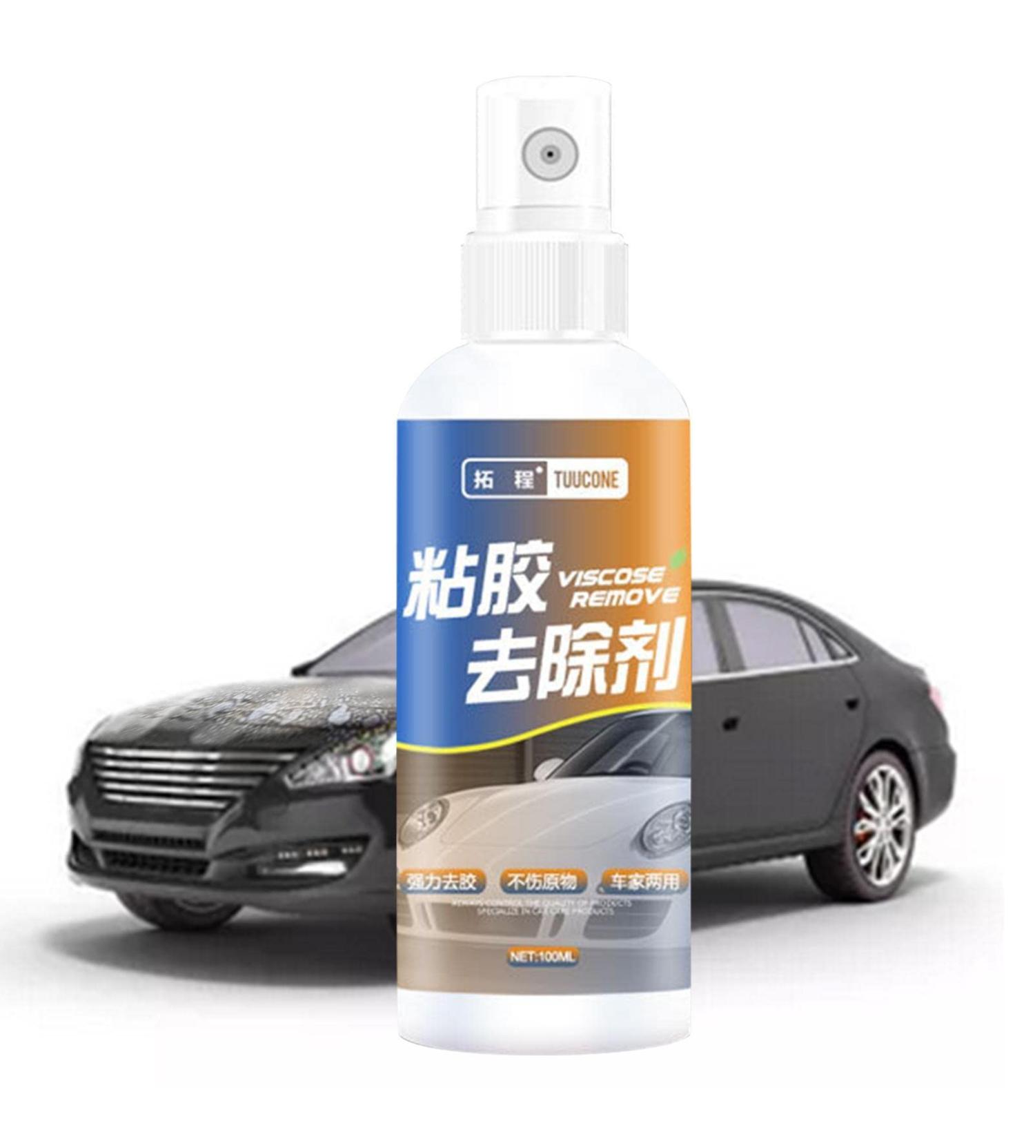 Glass Label Cleaner - 100ml Effective Glass Stickers Solvent | Label Cleaner for Bathroom Kitchen Bedroom Household Tar Grease Oil Cleaning Tools - Buy Online on GoSupps.com