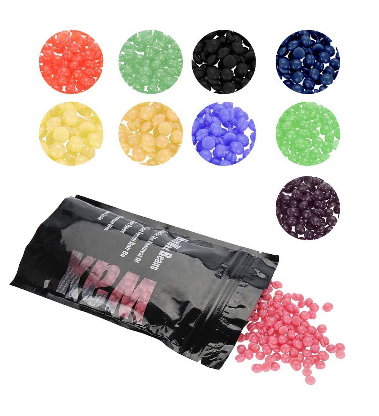 Buy Painless Hard Wax Beans for Hair Removal - 100g Depilatory Wax for Bikini Legs & Arms | International Shipping Available - Buy Online on GoSupps.com