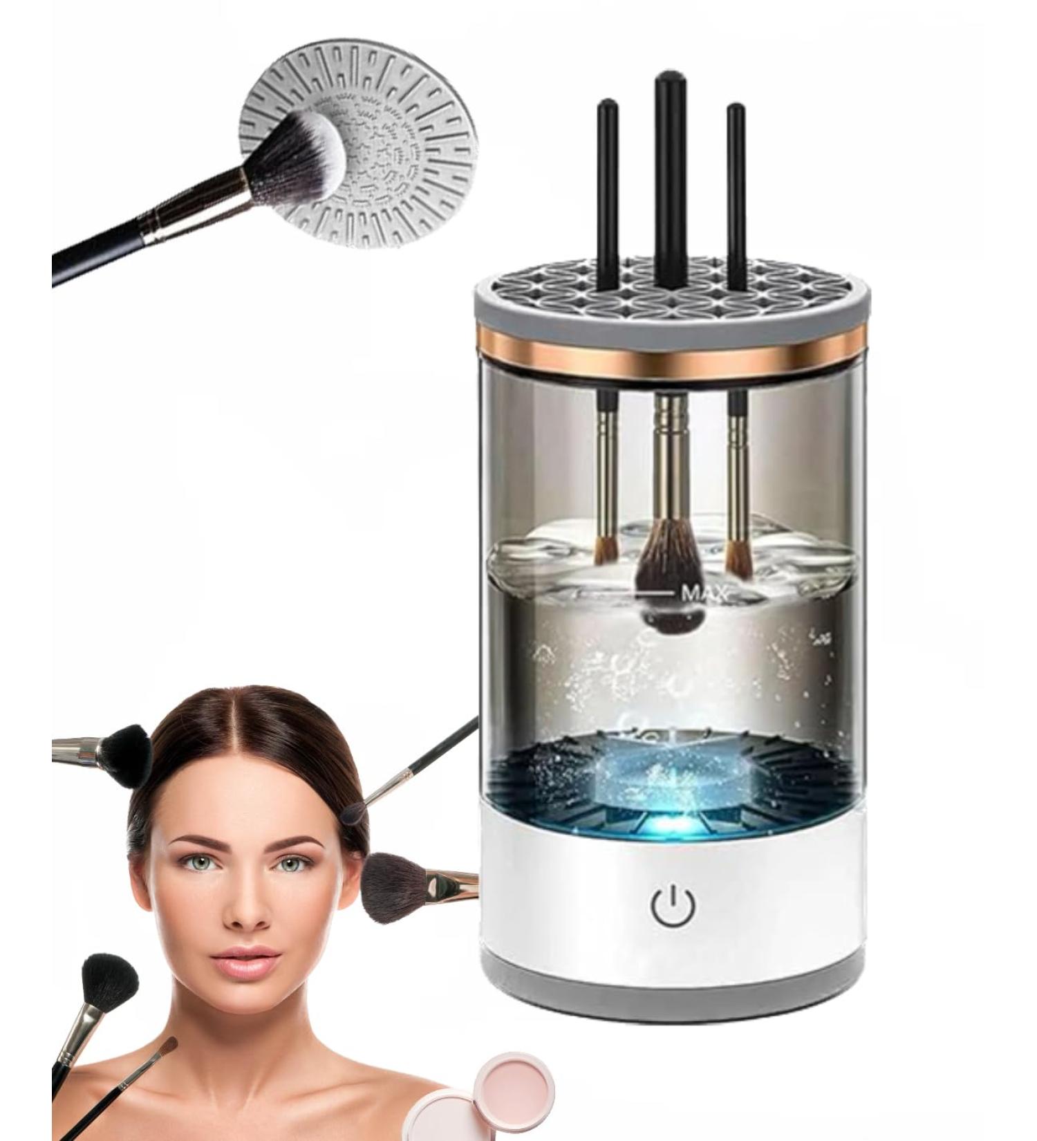 2024 New Electric Makeup Brush Cleaner - Automatic Spinning Cleaner for All Brush Sizes (1PC) | Fast Shipping Worldwide - Buy Online on GoSupps.com