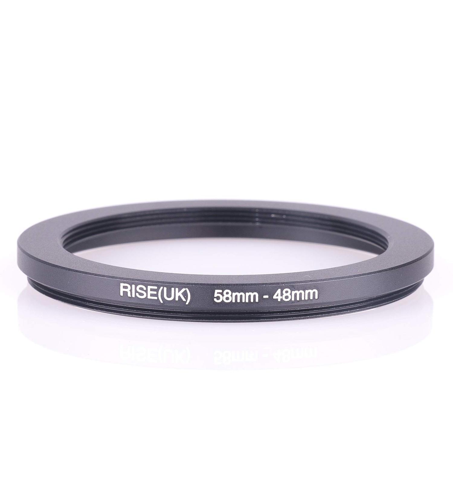 Rise(UK) 58-48 Step Down Filter Ring Adapter - Perfect for Camera Lenses - Buy Online on GoSupps.com
