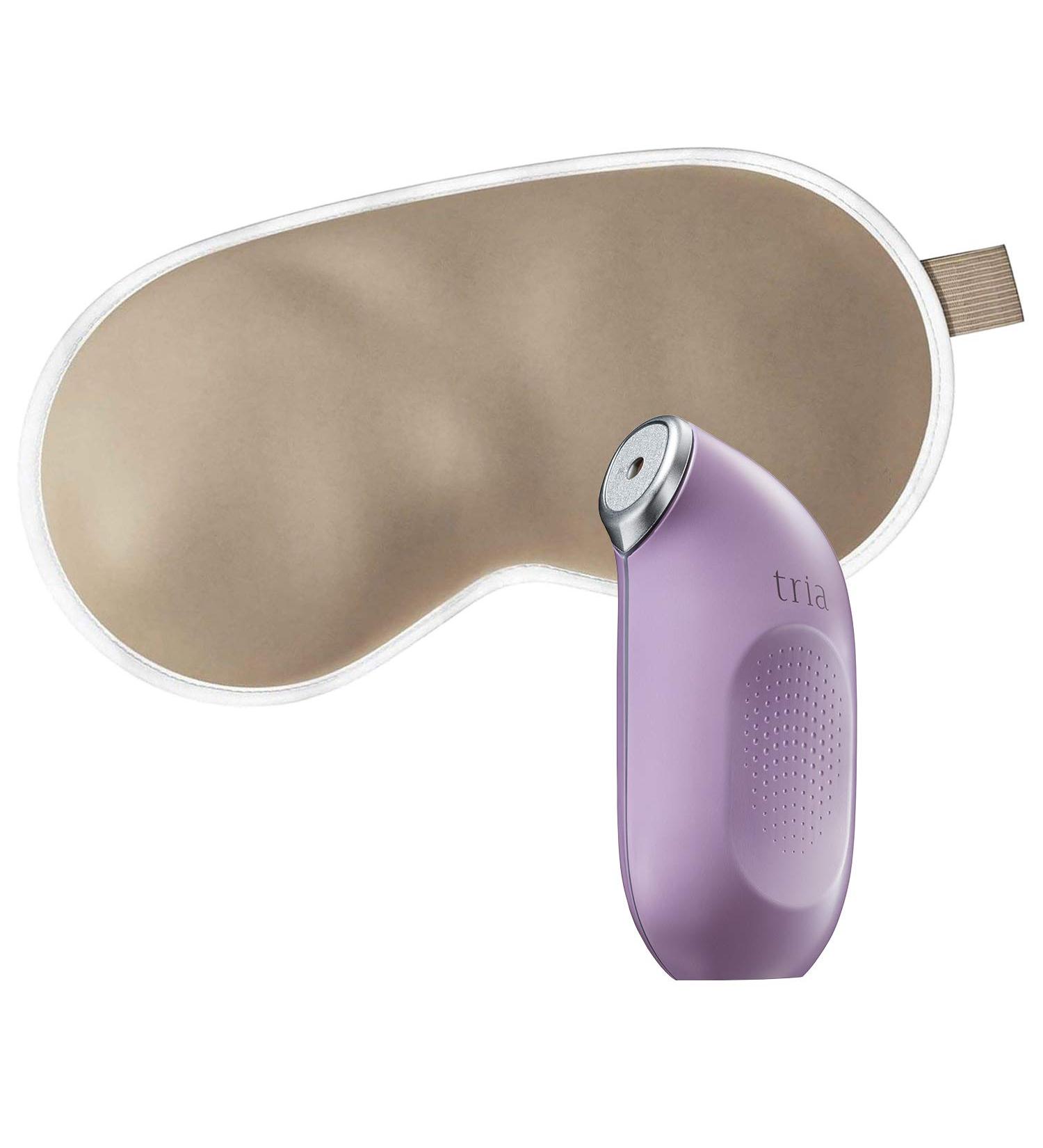 Tria Age-Defying Eye Wrinkle Laser Kit & Spa Sleep Mask - FDA Cleared Treatment for Under Eye Bags Wrinkles Dark Circles - Results in 2 Weeks - Buy Online on GoSupps.com