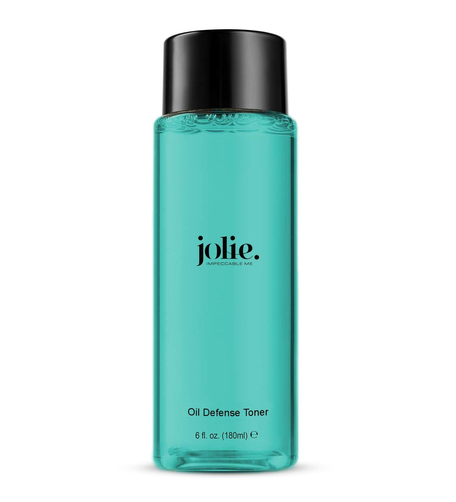 Jolie Oil Defense Toner W/Witch Hazel Extract - Decongests Pores Invigorates Skin - for Oily/Combination Types