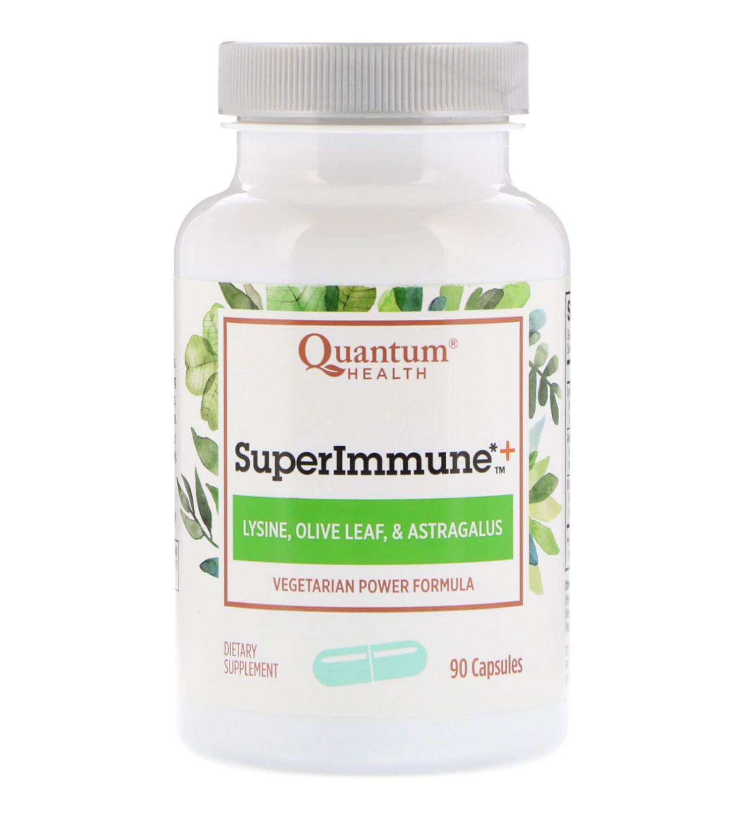 Quantum Superimmune Plus Power Formula - 90 Vegetarian Capsules