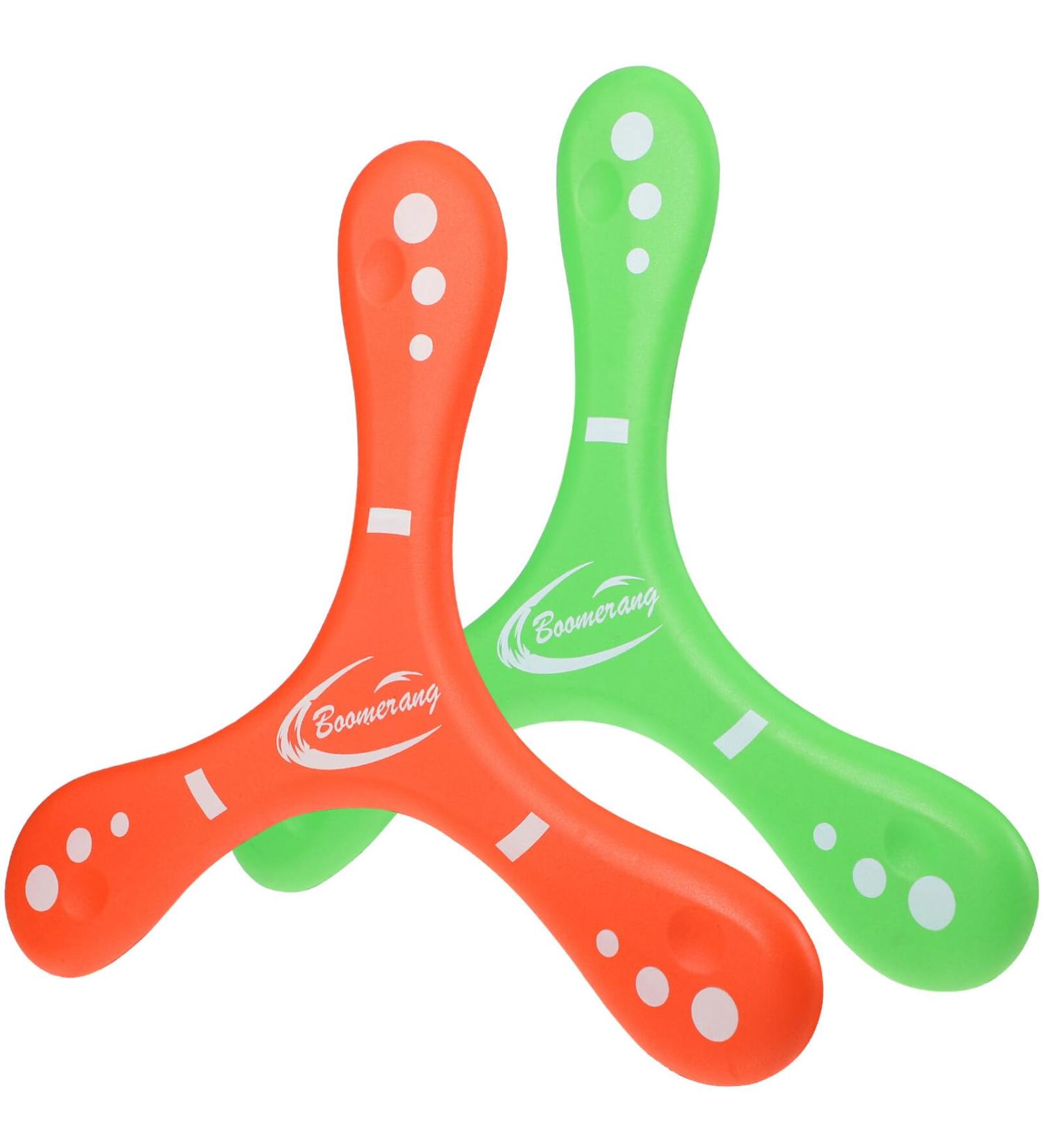ToddMomy 2-Piece Foam Boomerang Set | Outdoor Flying Toys for Kids | Perfect for Beginners & Sports Fun - Buy Online on GoSupps.com