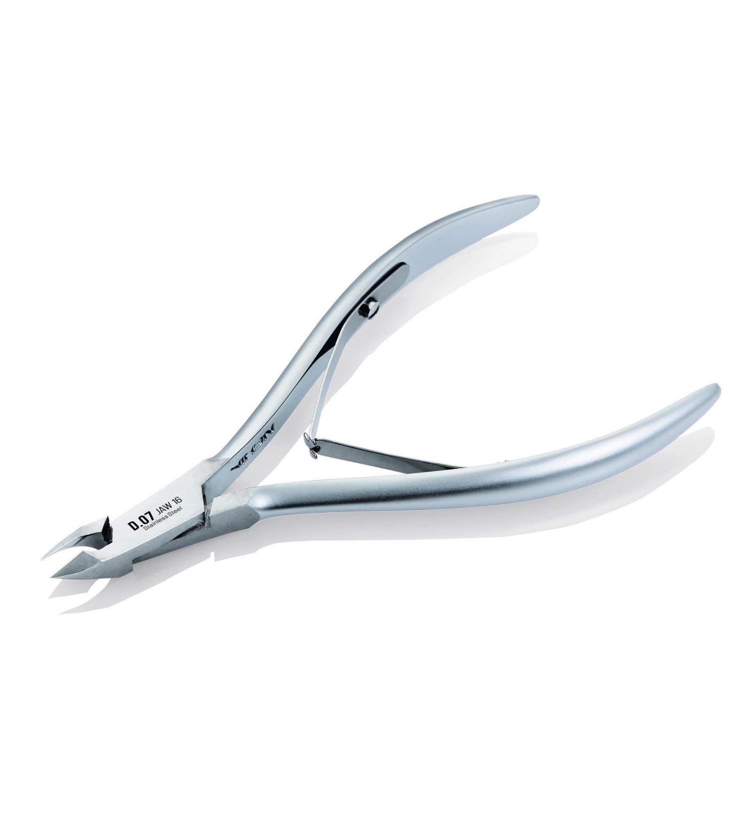 Nghia Professional Stainless Steel Cuticle Nipper C-07 - Double Spring Manicure Tool for Perfect Nail Care - Buy Online on GoSupps.com