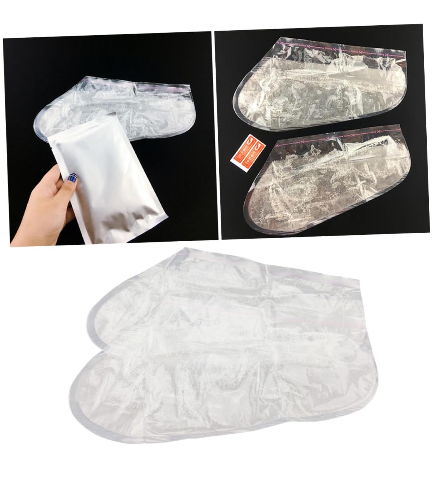 POPETPOP 5sacs Masque Exfoliant Pour Au Lavande De Masque P dicure Pour limination Peaux Mortes Et Odeur Soin Et R parateur 5pcs blanc - Buy Online on GoSupps.com