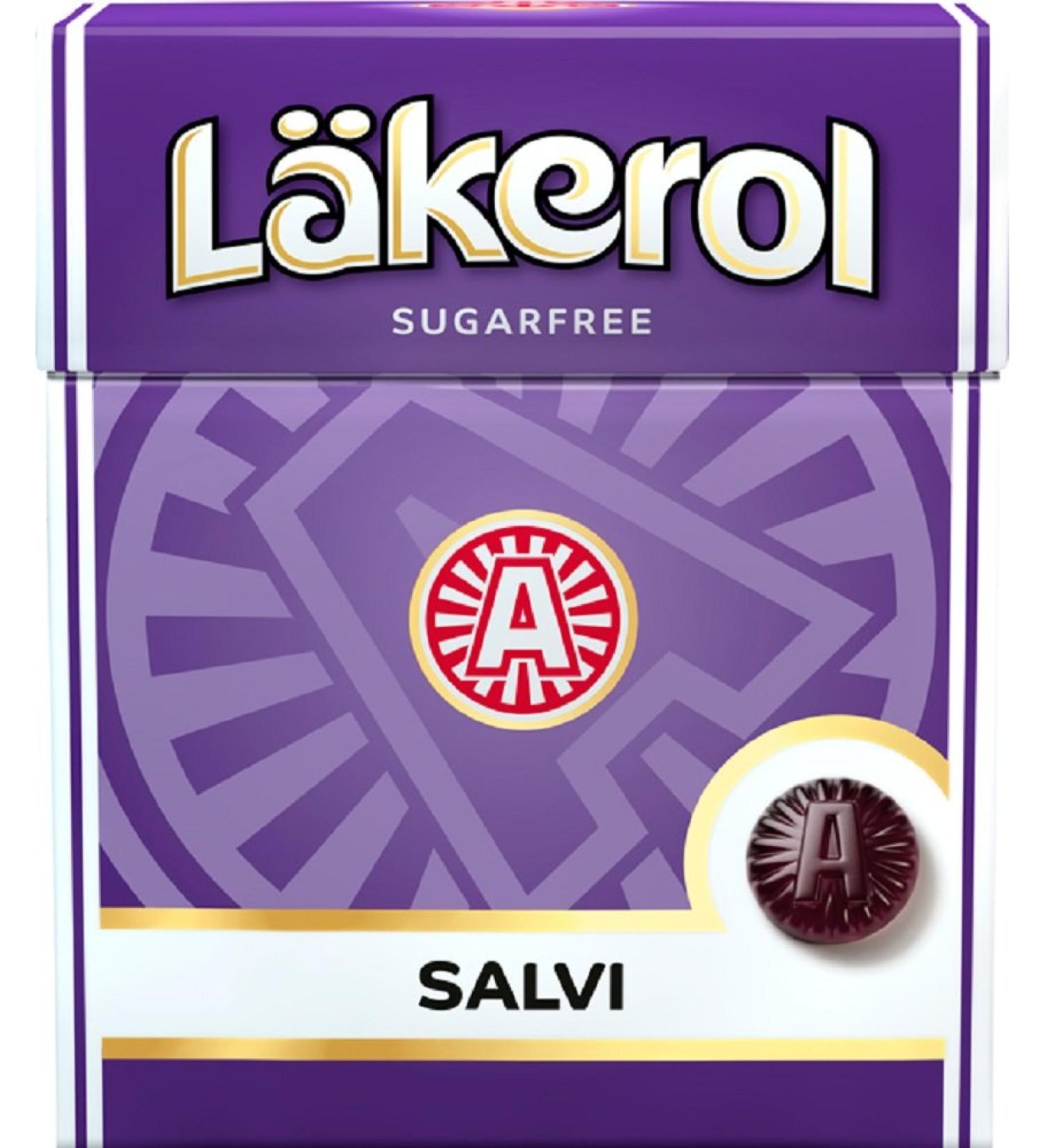 Cloetta Lakerol Salvi pastilles 24 Des boites of 25g