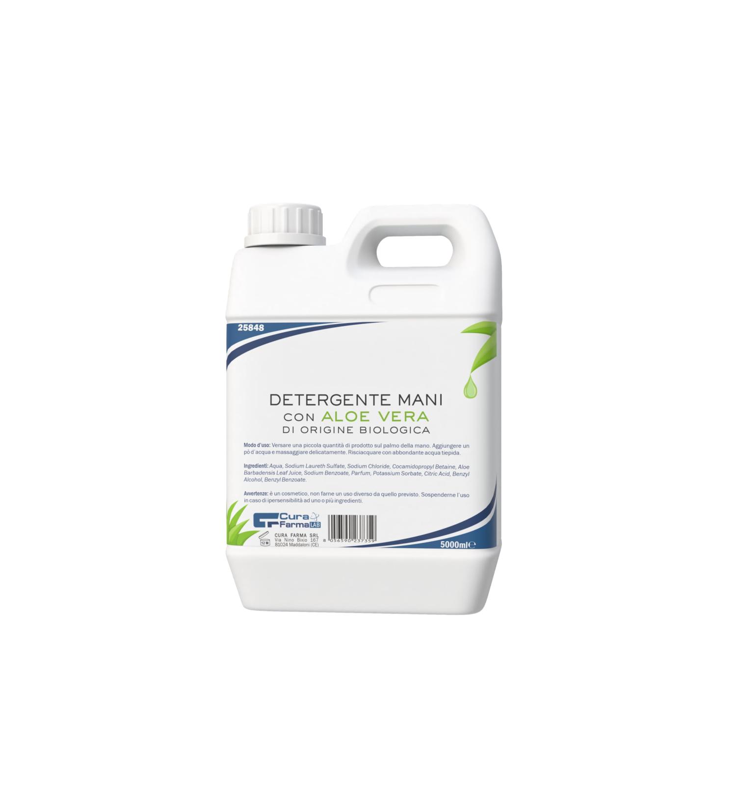  Cura Farma 5 Liter Eco-Friendly Hand Soap Delicate and Fragrant Liquid Soap with Aloe Vera 5000 ml Economy Size For All Skin Types Original Care Farma - Buy Online on GoSupps.com