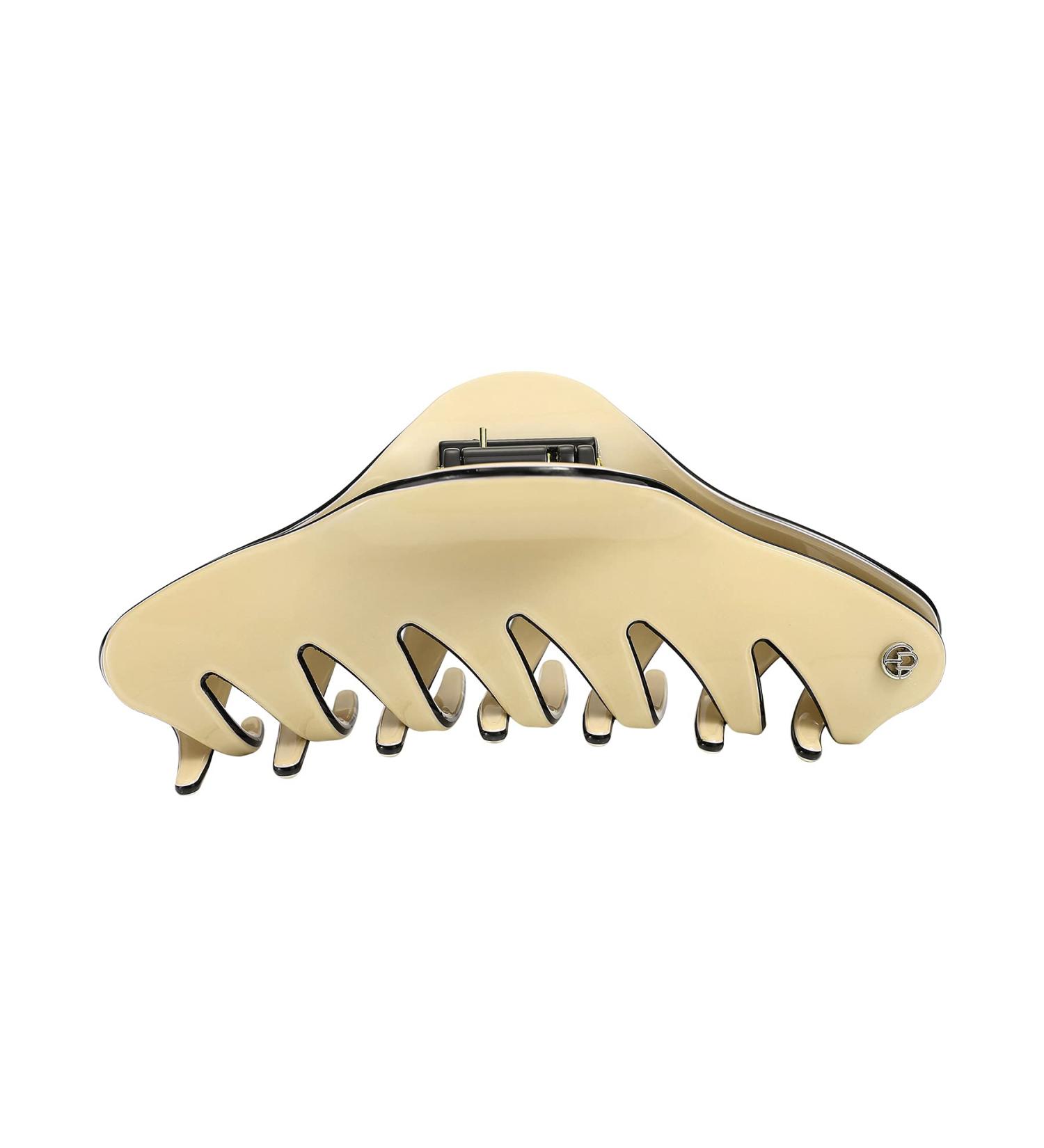 Evita Peroni Large Black Acetate Hair Claw Clips for Women - Strong Teeth, Thick Hair - Buy Online on GoSupps.com