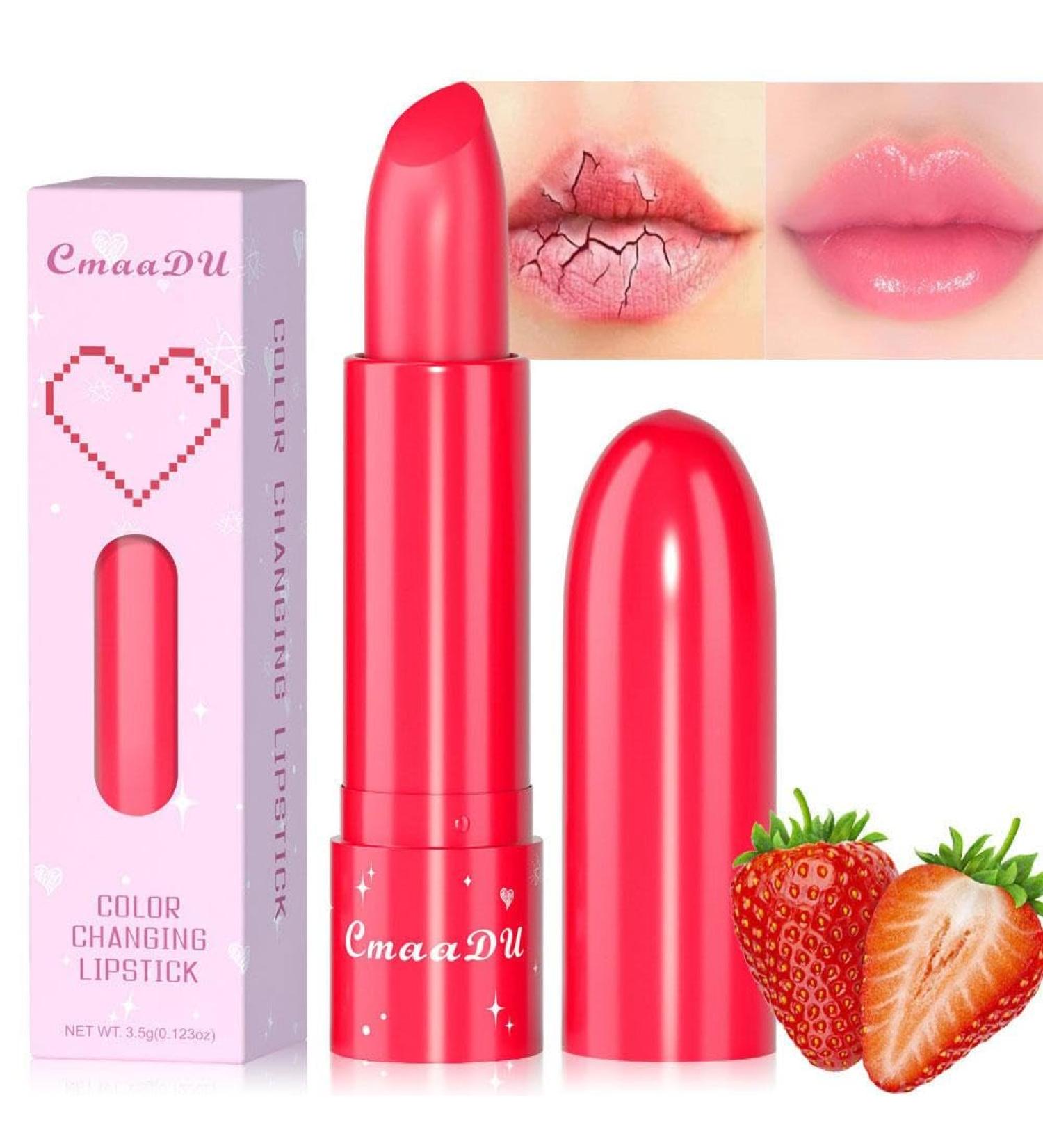  Atthatmmt Crystal Jelly Fruit Lip Balm Long-Lasting Moisturizing Lip Balm Moisturizing and Drying Lipstick Cosmetic Lips Lips Lips Discount - Buy Online on GoSupps.com