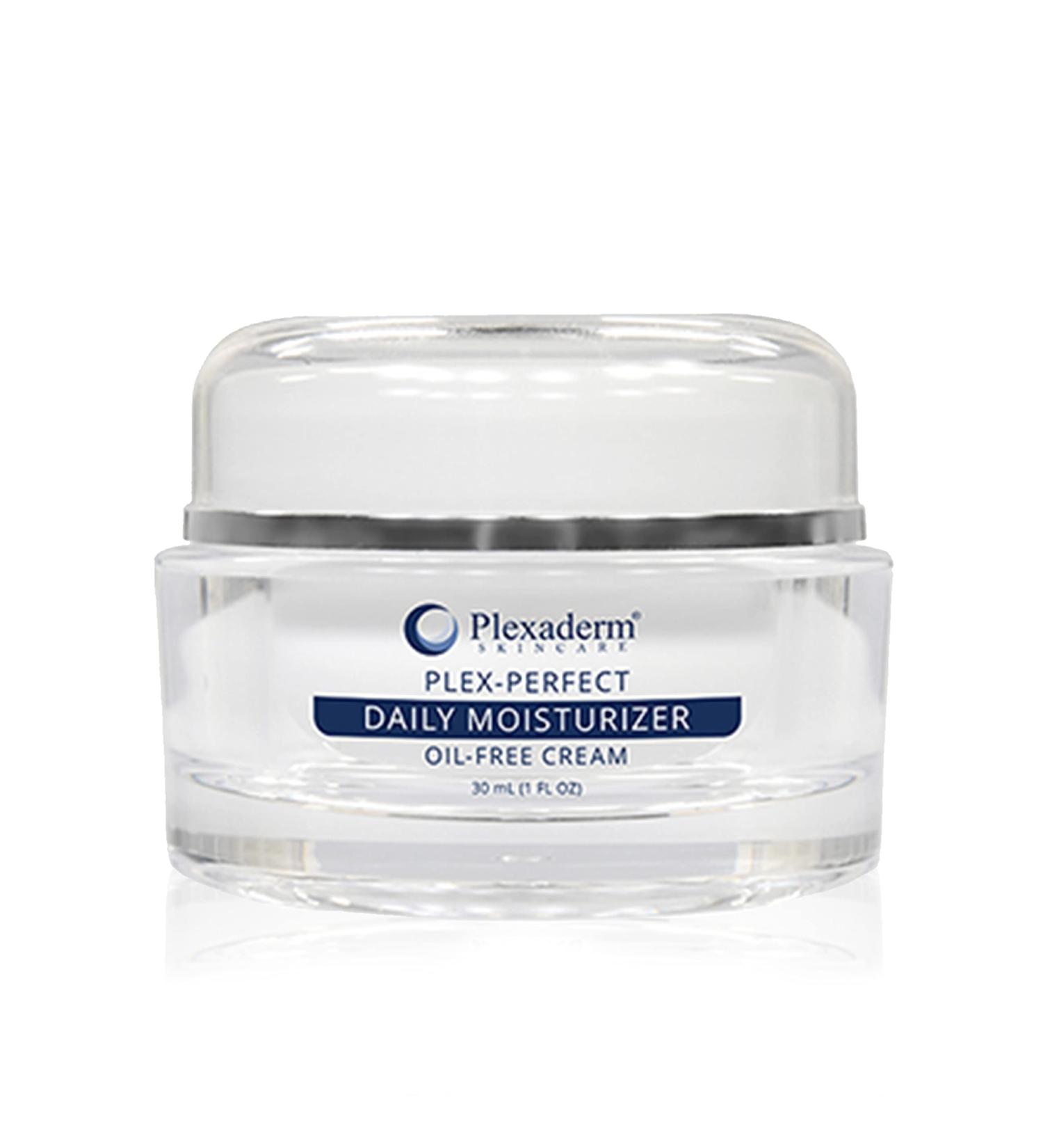 Plexaderm Hydrating Face Moisturizer with Hyaluronic Acid for Sensitive Skin - Daily Deep Hydration for Women and Men - Buy Online on GoSupps.com