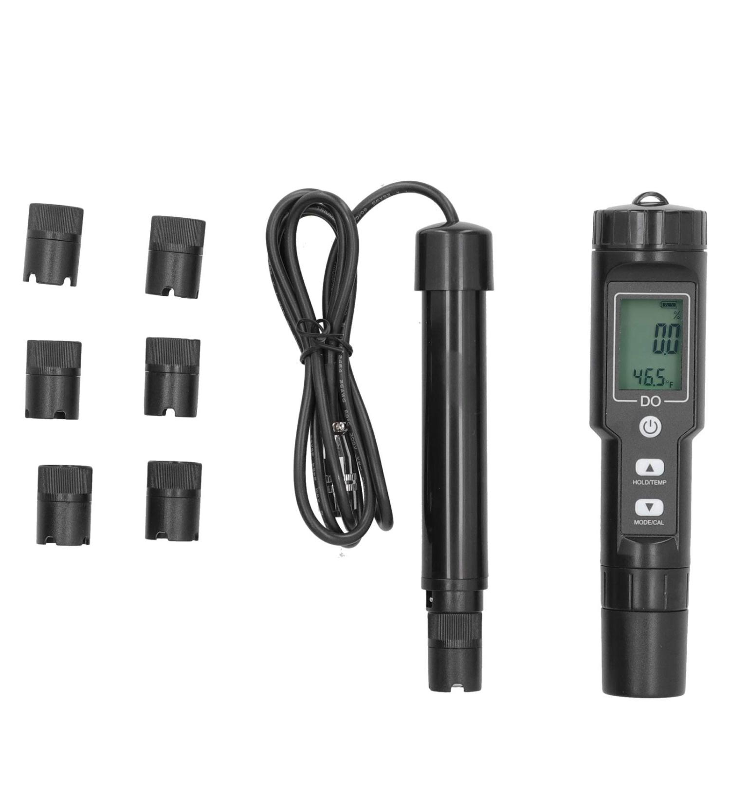 ZPHYD Portable Dissolved Oxygen & Temperature Meter | Digital Analyzer 0.0-40.0 mg/L - International Shipping Available - Buy Online on GoSupps.com