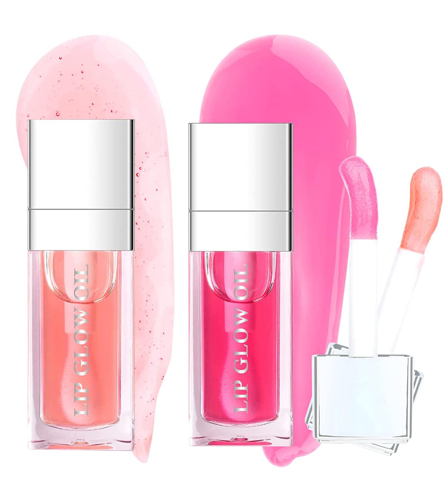 Lip Oil: Long-Lasting Moisturizing Lip Glow Oil - Cherry Oil Tinted Primer for Plumping Lips - Buy Online on GoSupps.com