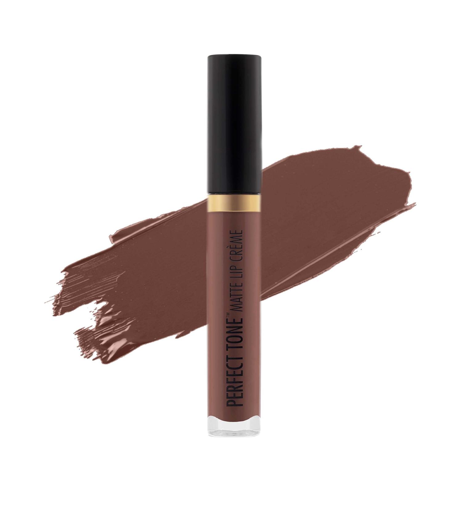 Black Radiance Perfect Tone Matte Liquid Lipstick Lip Cr me Naughty Brown - 0.17 Fl Oz - Buy Online on GoSupps.com