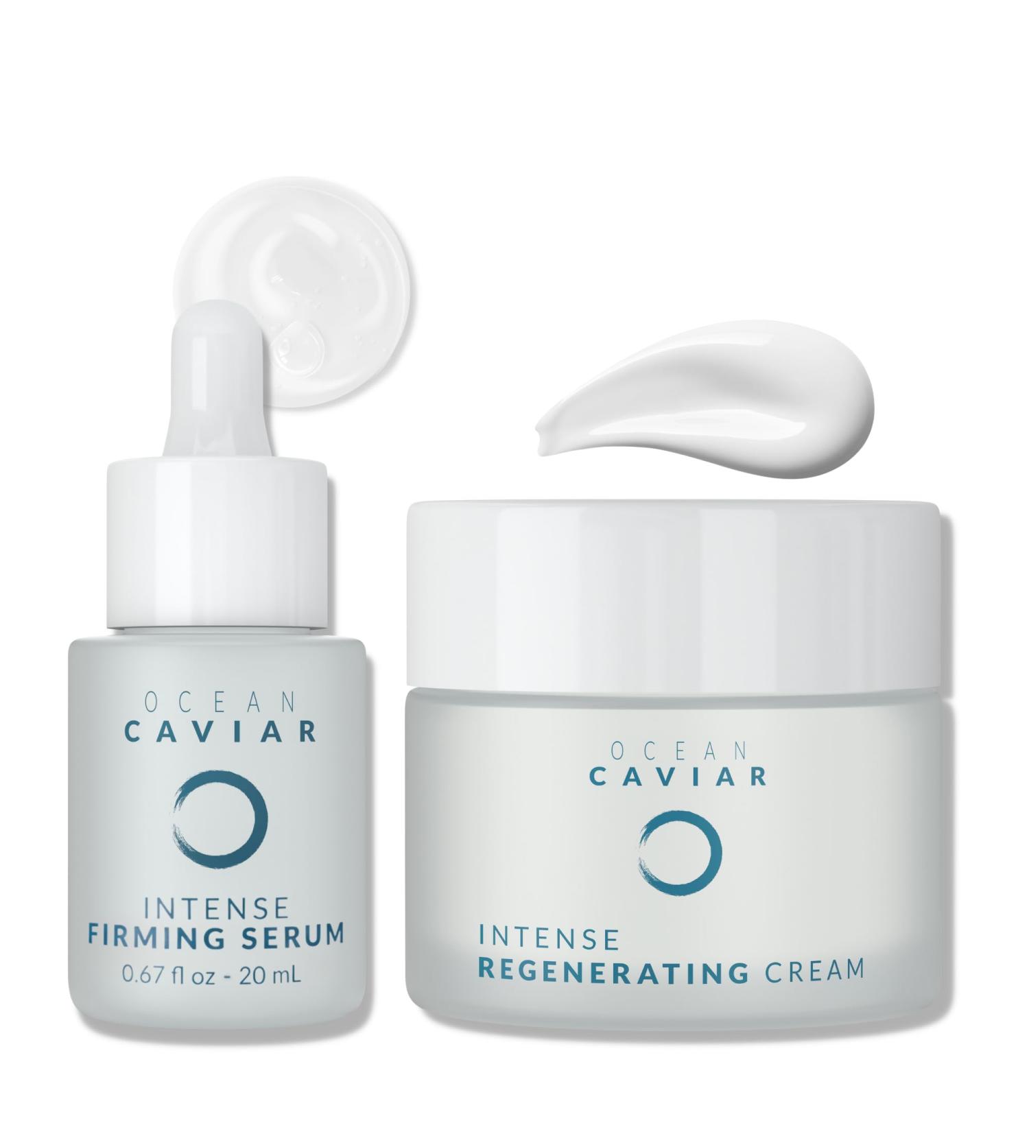 Noche Y Dia Firming and Hydrating Ocean Caviar Bundle - Caviar Firming Serum & Caviar Face Cream - Buy Online on GoSupps.com