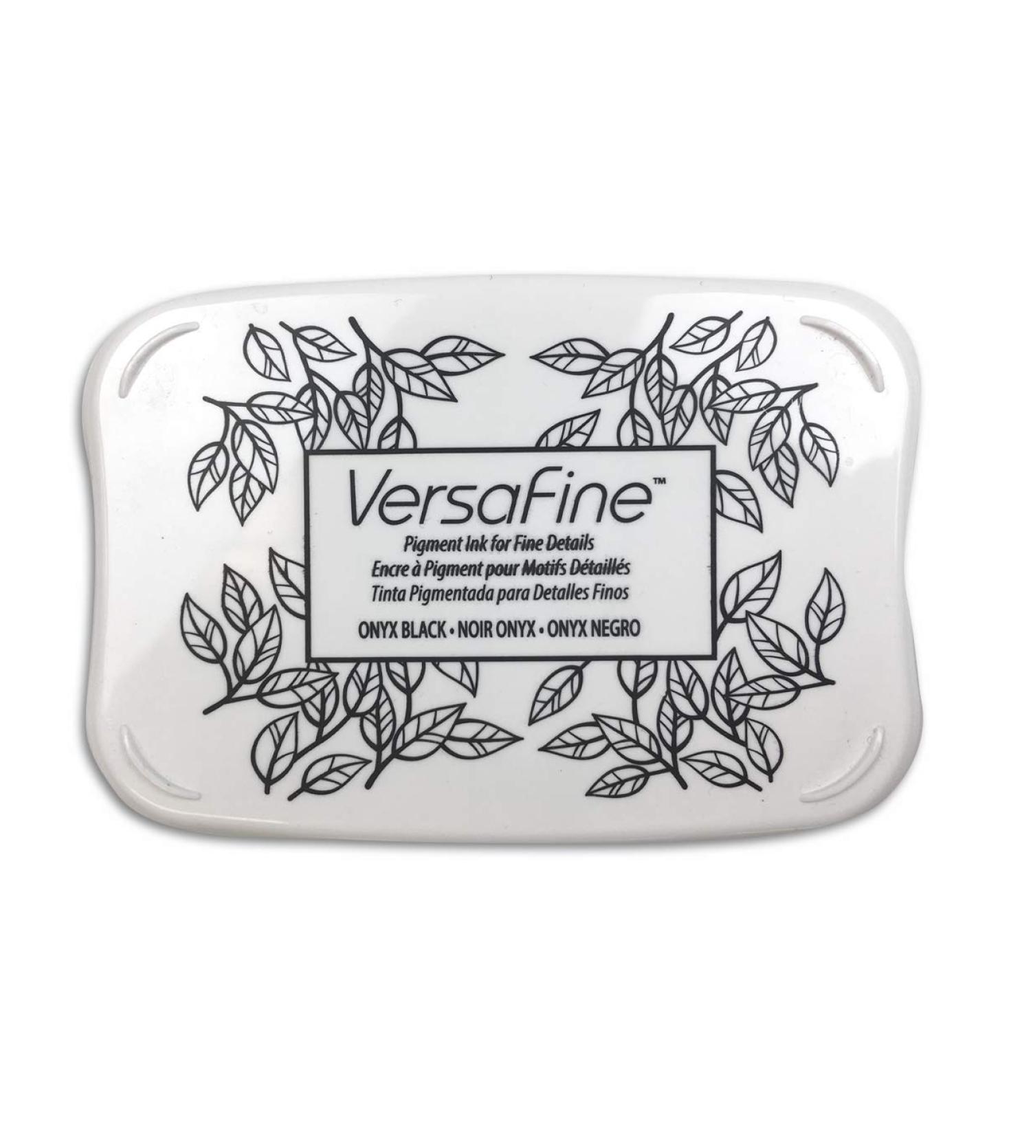 Tsukineko Full-Size VersaFine Instant Dry Pigment Ink Pad - Onyx Black - Buy Online on GoSupps.com