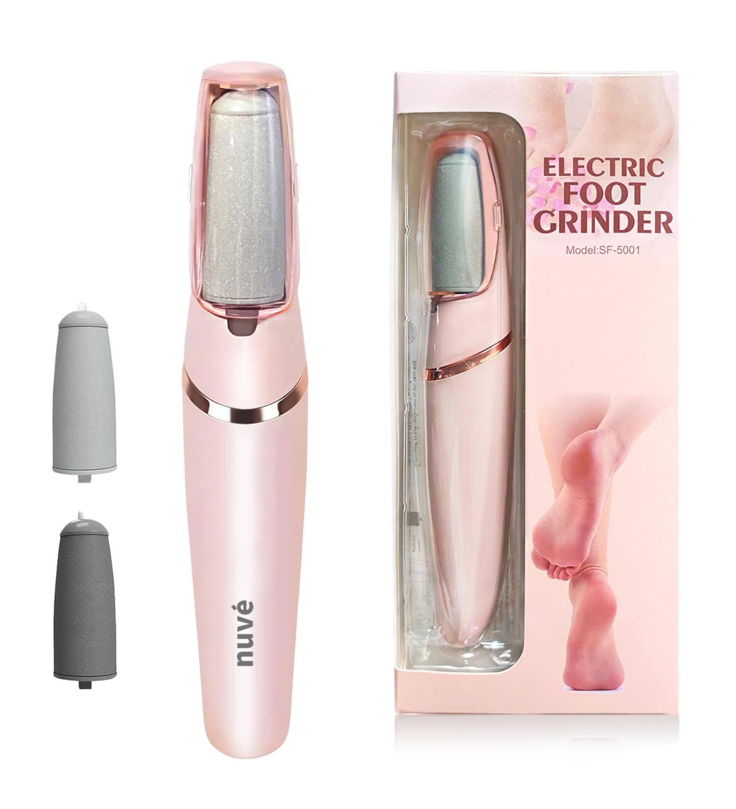 Nuve Smooth Pedicure Wand | Electric Callus Remover for Feet | Waterproof Portable Tool for Smooth Heels & Dead Skin Removal - Buy Online on GoSupps.com