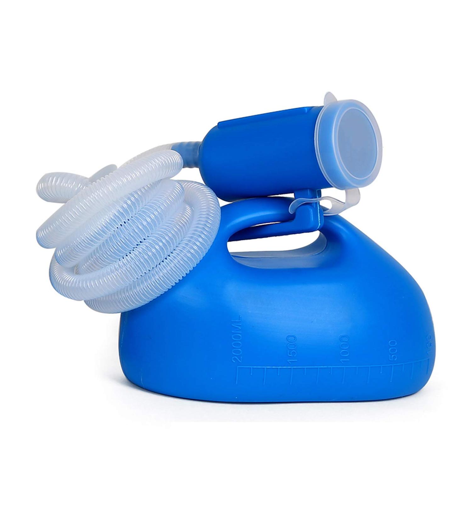 Men Urinal 2000ml Urinals for Men Thick Firm Portable Urinal Urine Collection for Incontinence Elderly Men's Urinal Convenient and Practical Urinal(1.6m) - Buy Online on GoSupps.com
