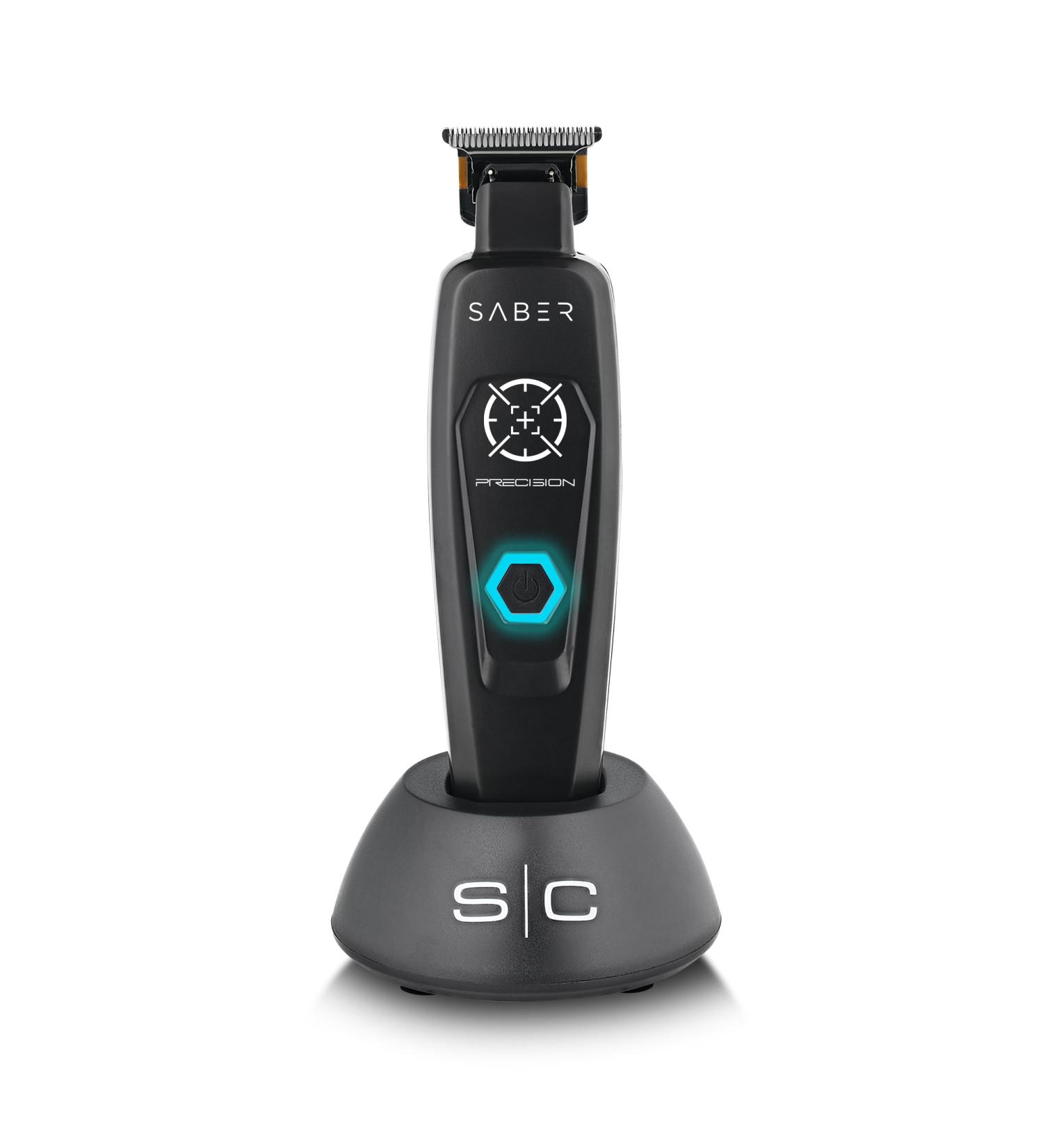 StyleCraft Saber & Precision Saber Cordless Hair Trimmers - Professional Full Metal Body Digital Brushless Motor Precision Black - International Shipping Available - Buy Online on GoSupps.com