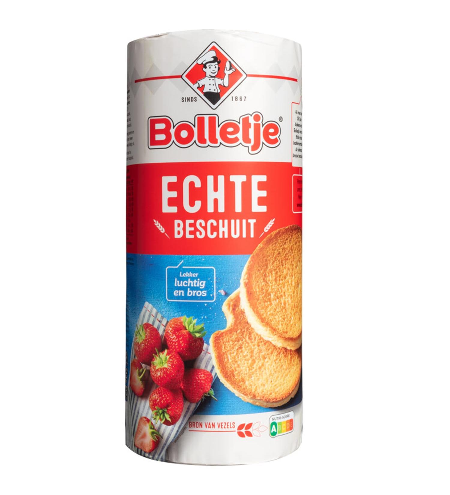 Bolletje Beschuit Naturel Rusk - 140g | Authentic Dutch Rusk for International Shipping - Buy Online on GoSupps.com