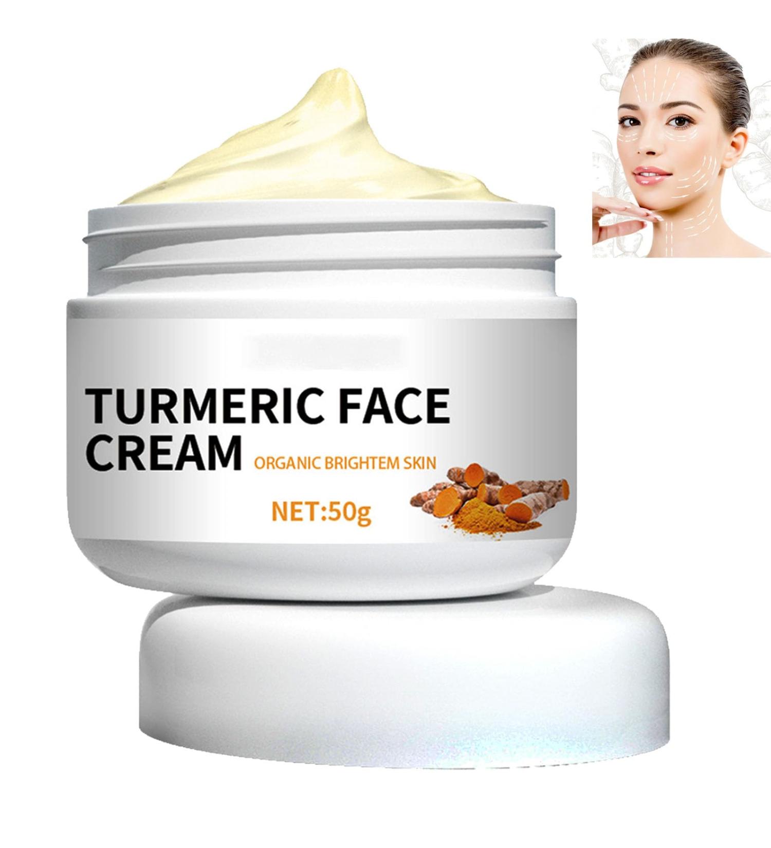 Golden Radiance Face Cream Natural Turmeric Repair Face Cream Turmeric face cream Anti Ageing Moisturiser Cream Turmeric Facial Moisturizer for Dark Spots Skin Lightener Cream - Buy Online on GoSupps.com