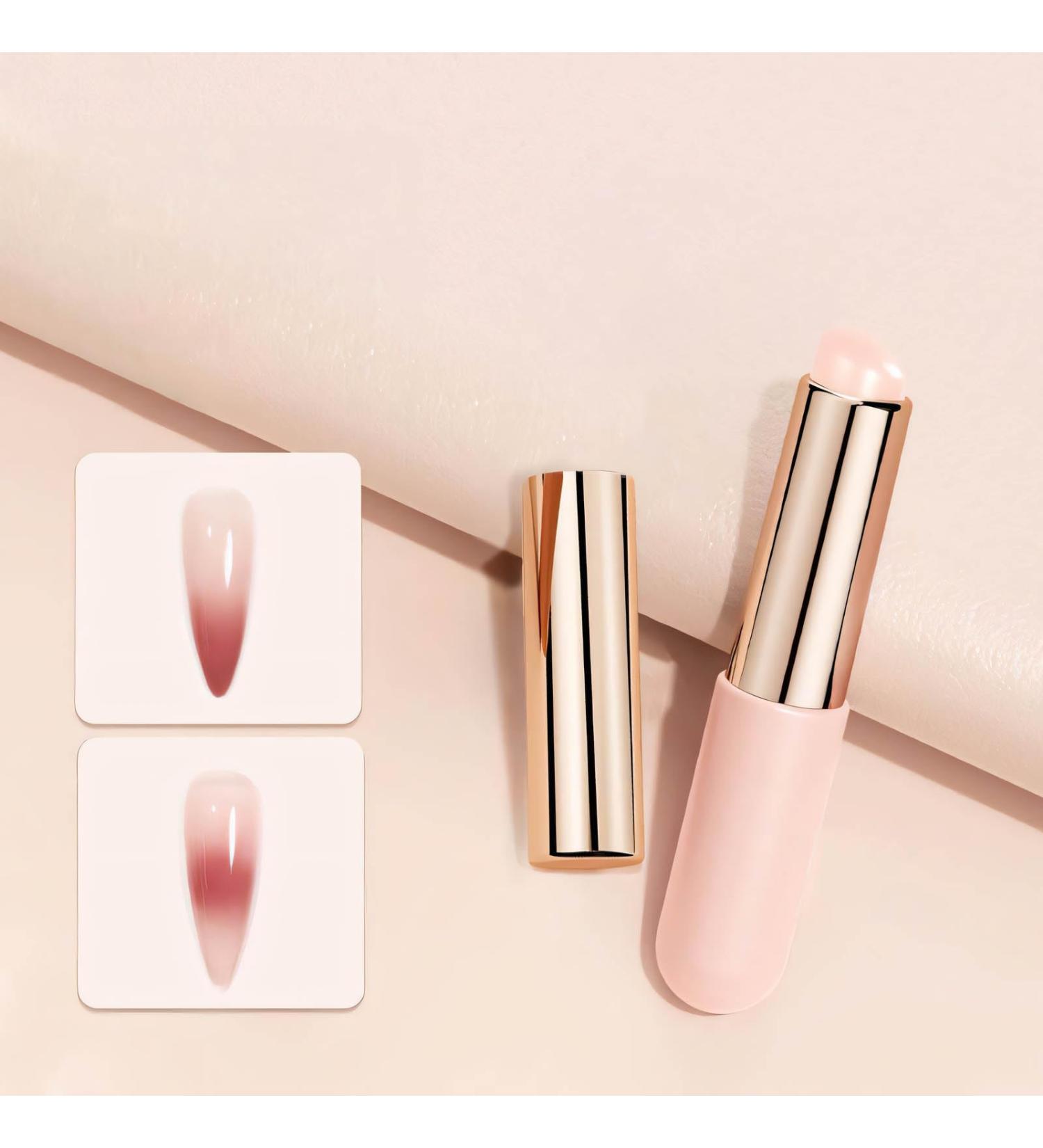 RTKHFZE French Nail Stamper - Pink Silicone Nail Tool for Perfect French Tip Manicure | DIY Gel Nail Polish Kit - Buy Online on GoSupps.com