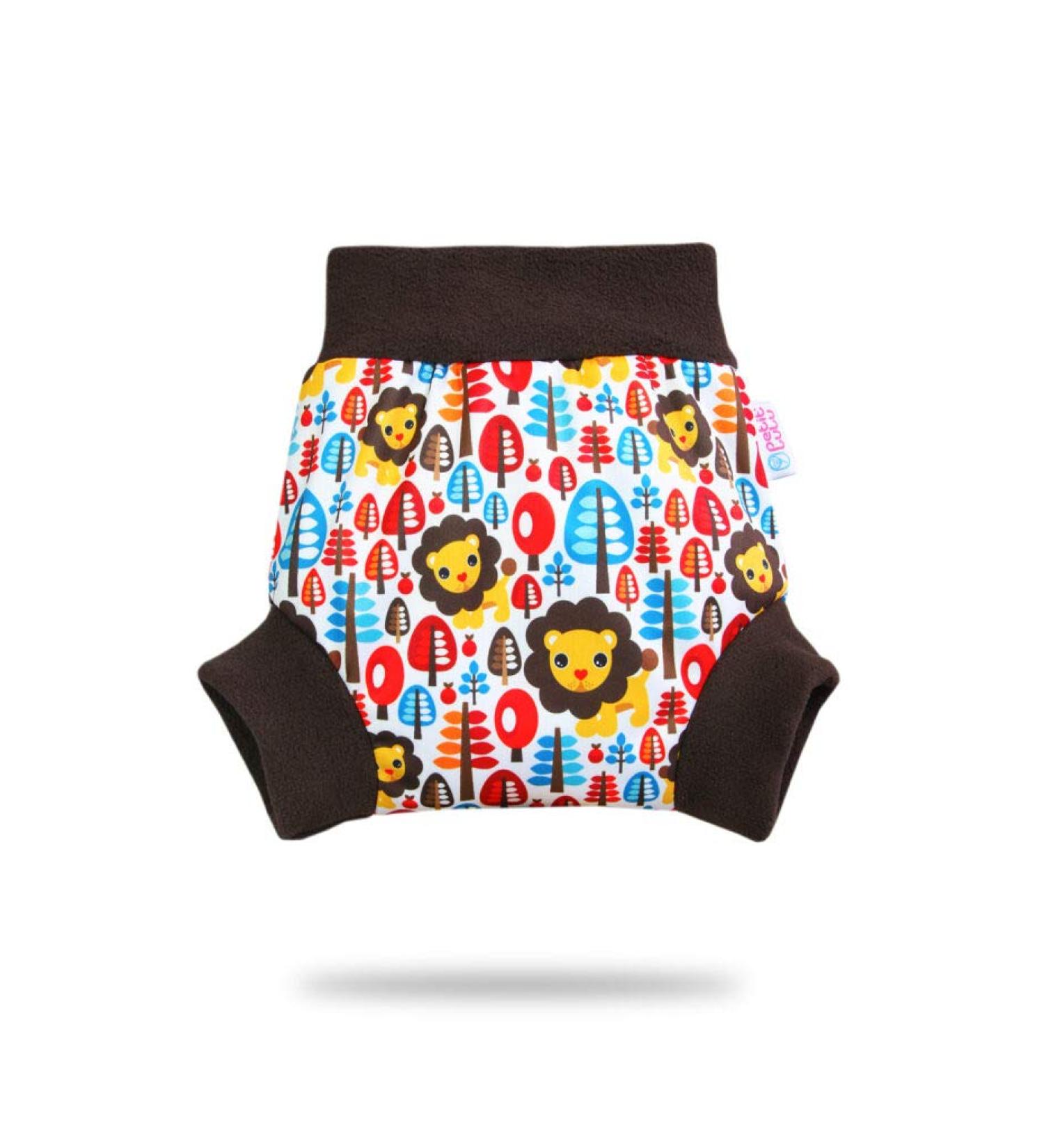 Petit Lulu Size L Pull Up Cloth Nappy Wrap - King of The Jungle | Reusable & Washable Diaper Cover | Made in Europe - Buy Online on GoSupps.com