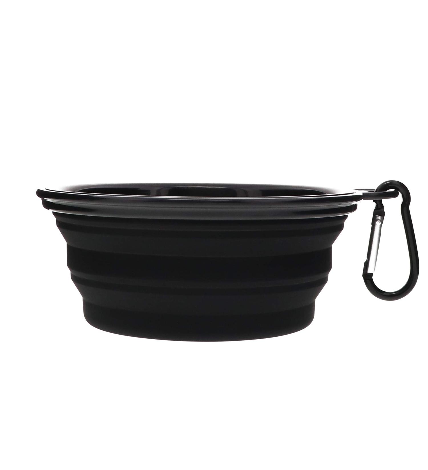 Pacific Shaving Company Collapsible Travel Bowl - 100% Food-Grade Silicone with Carabiner - Buy Online on GoSupps.com