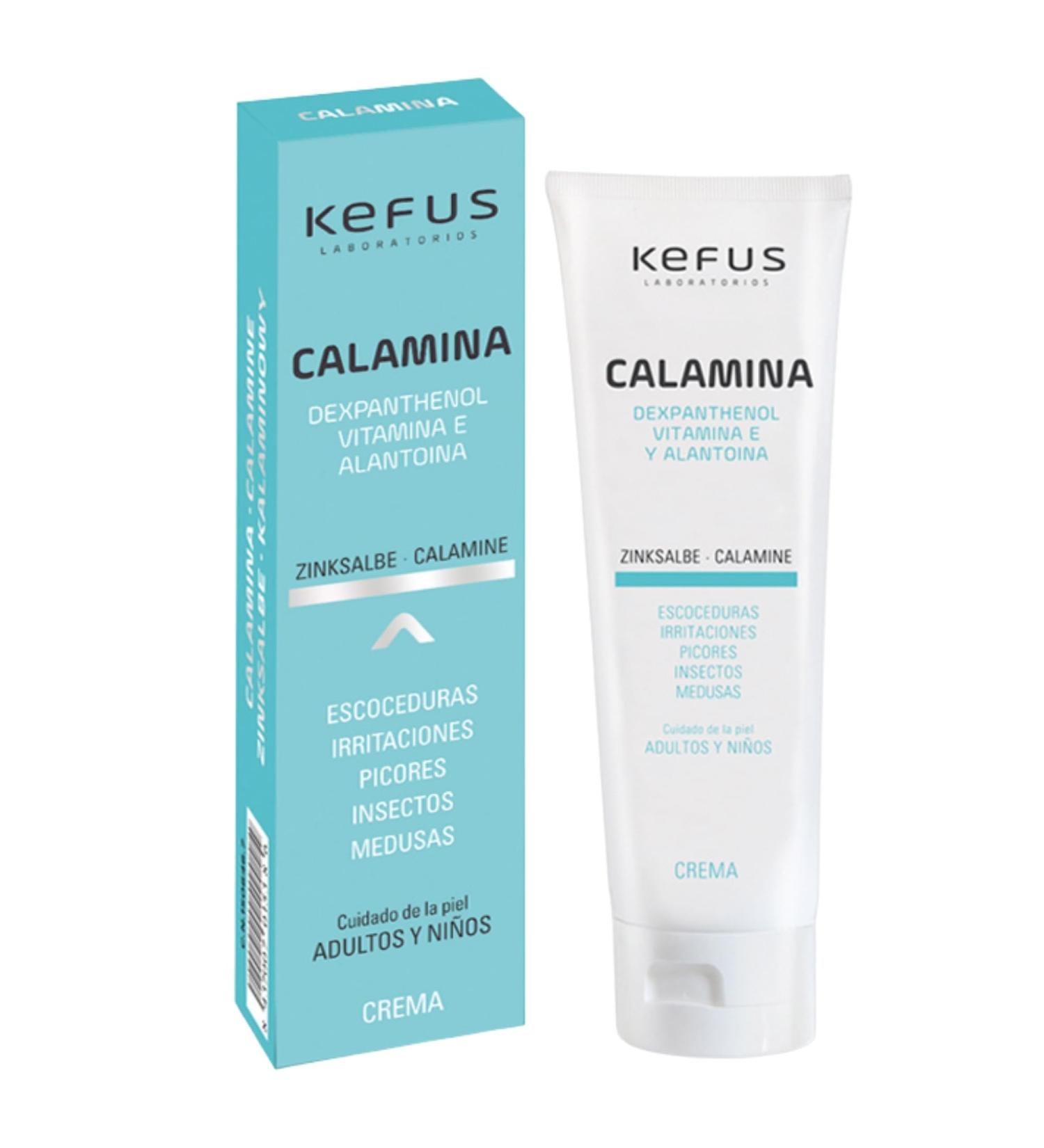 KEFUS Cr me Calamine Dexpanth nol avec Allanto ne et Vitamine E - Anti-D mangeaisons Piq res Moustiques & Anti-Frottements Sport - Astringente pr vient et soulage les irritations cutan es. 75 g. - Buy Online on GoSupps.com