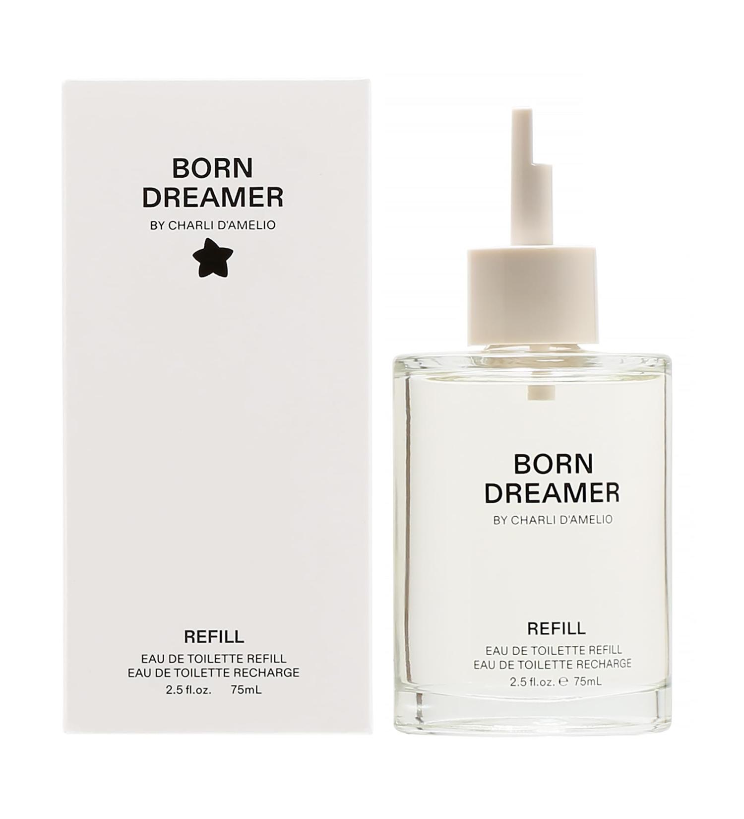 Charli D'Amelio Born Dreamer Eau De Toilette Refill 2.5 Oz 2.5 Fl Oz (Pack of 1)
