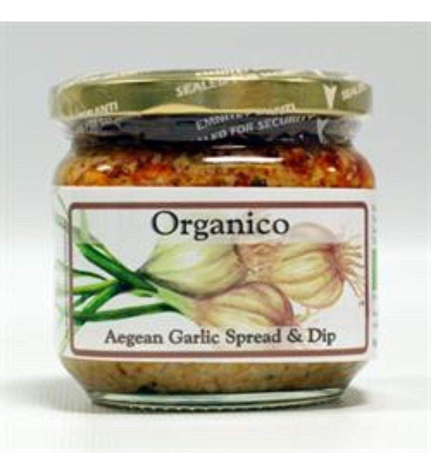 Organico Aegean Garlic Spread and Dip 195 g