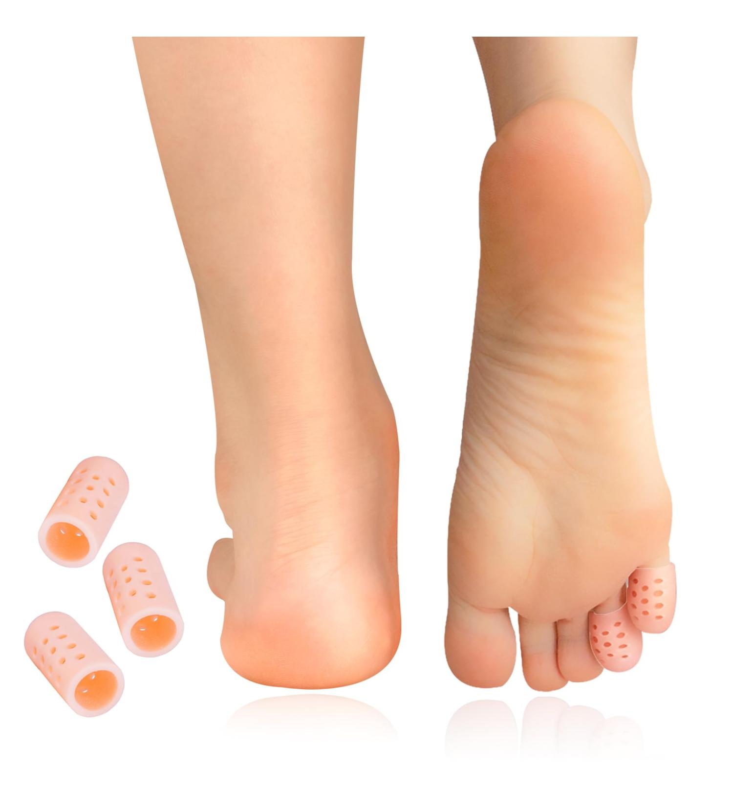 Toe Protection Silicone Caps - 20 Pieces | Small Toe Cushions & Shields for Blisters | Unisex | 2023 - Buy Online on GoSupps.com