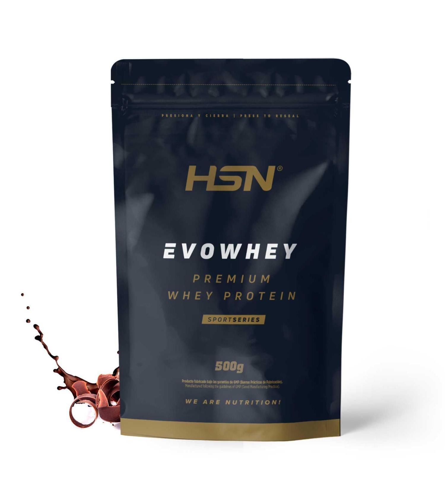 HSN Sports Evowhey Concentrated Protein Serum Chocolate 500g Black - Buy Online on GoSupps.com
