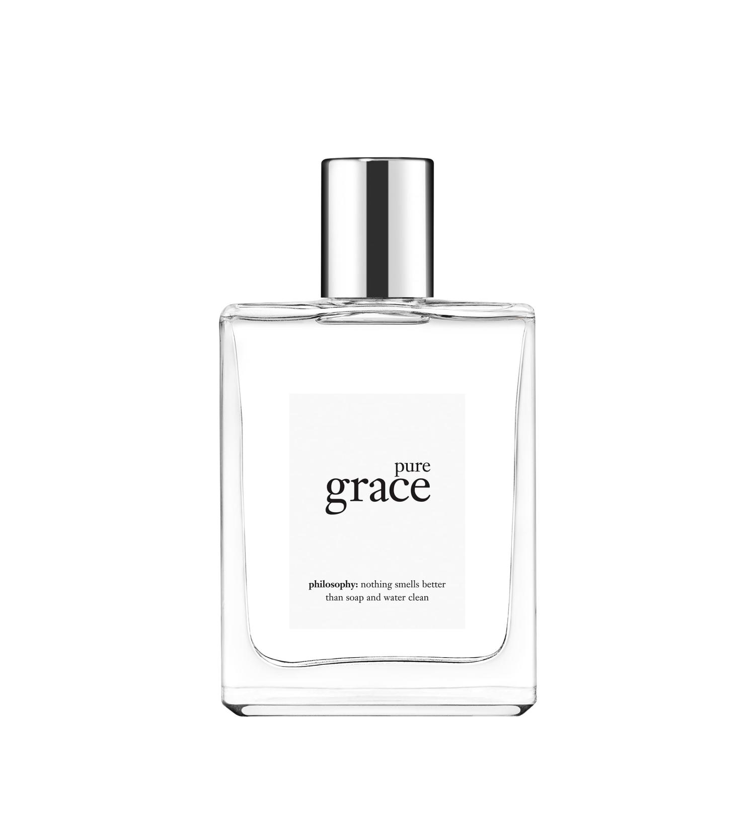 philosophy pure grace eau de toilette - crisp & clean women's perfume - with notes of water lily leafy greens & musk - long lasting fragrance 4 Ounce (Pack of 1) - Buy Online on GoSupps.com