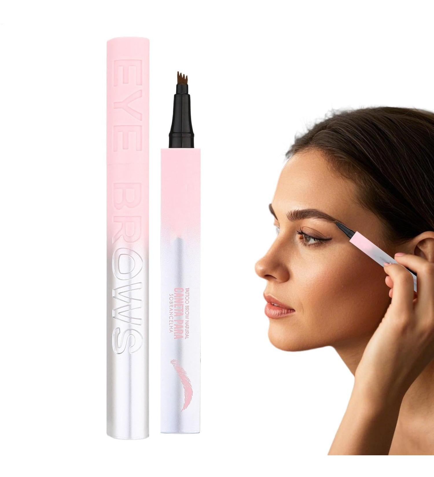 Eyebrow Pen Waterproof Eyebrow Defining PencilWaterproof Eyebrow Long Lasting 4tip Pen Women Daily Cosmetics Mom Girlfriend Wife Use Eyebrow Defining for Travel Dating 03 - Buy Online on GoSupps.com