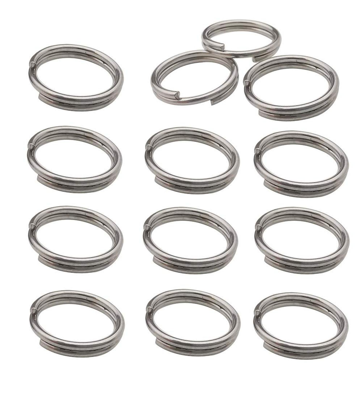 250pcs Stainless Steel Split Rings Double Loop Jump Rings for Jewelry Making - 1.0x12mm-12653 - Buy Online on GoSupps.com