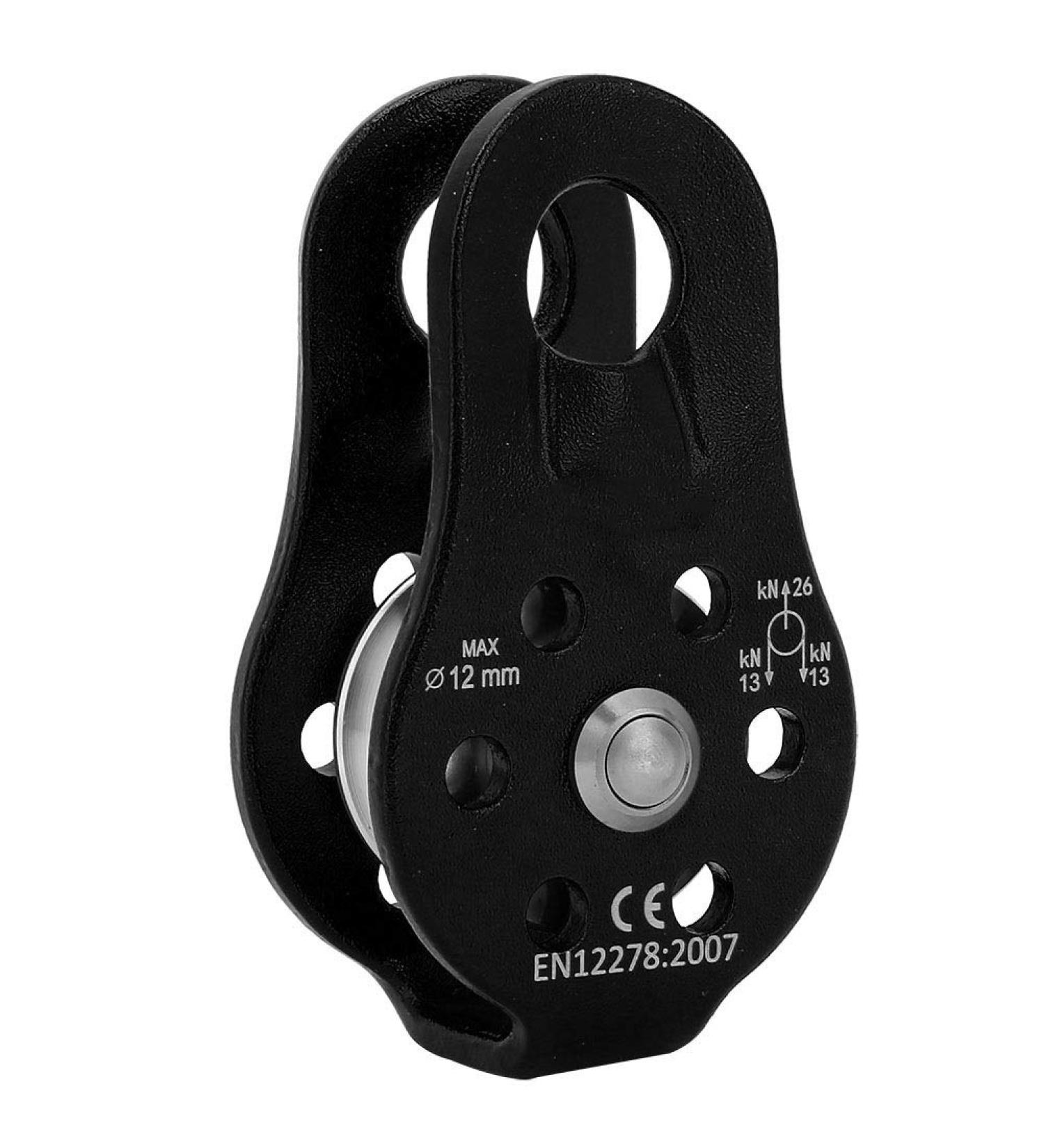 Buy 26kN Aluminum Alloy Climbing Roller for 12mm Rope | Durable Rescue Equipment - International Shipping - Buy Online on GoSupps.com