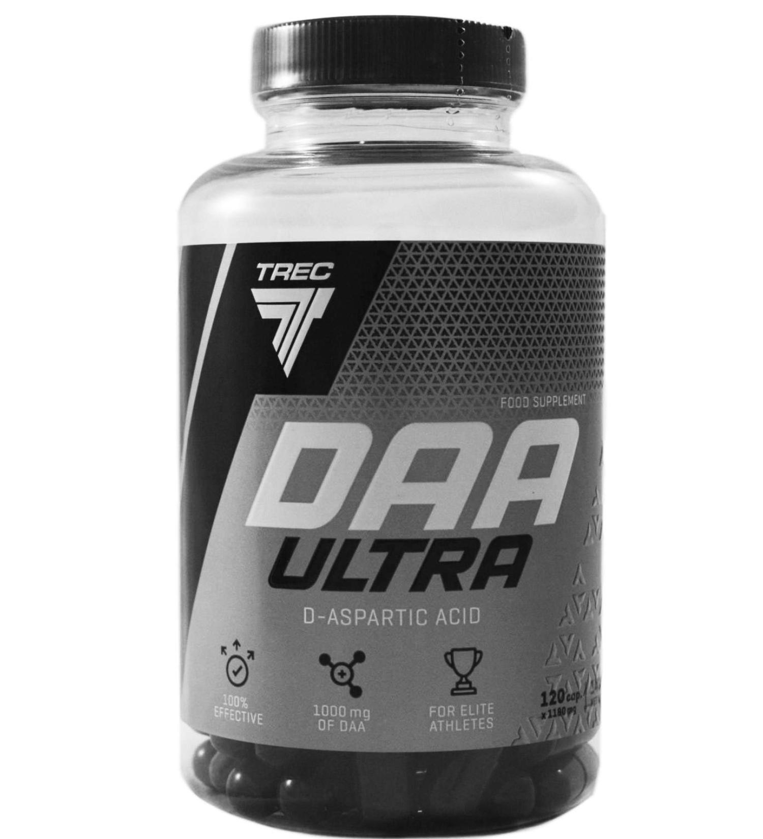 Buy Trec Nutrition DAA Ultra 120 Capsules - 1180 mg for Optimal Performance | Worldwide Shipping - Buy Online on GoSupps.com